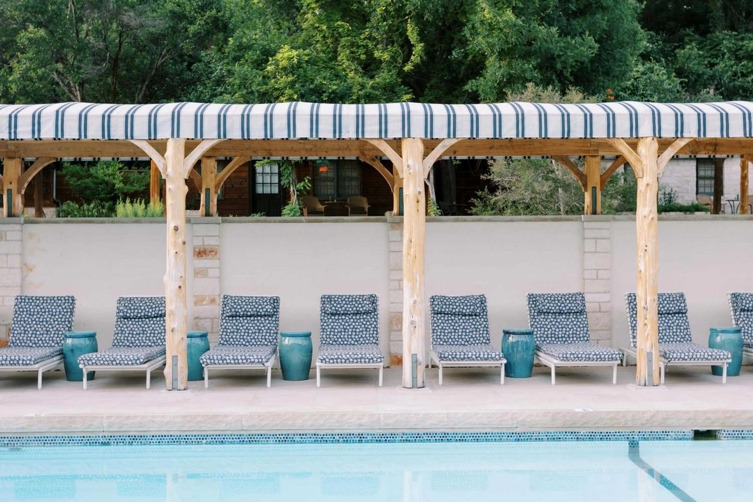 Pool view in Lake Austin Spa Resort - All Inclusive