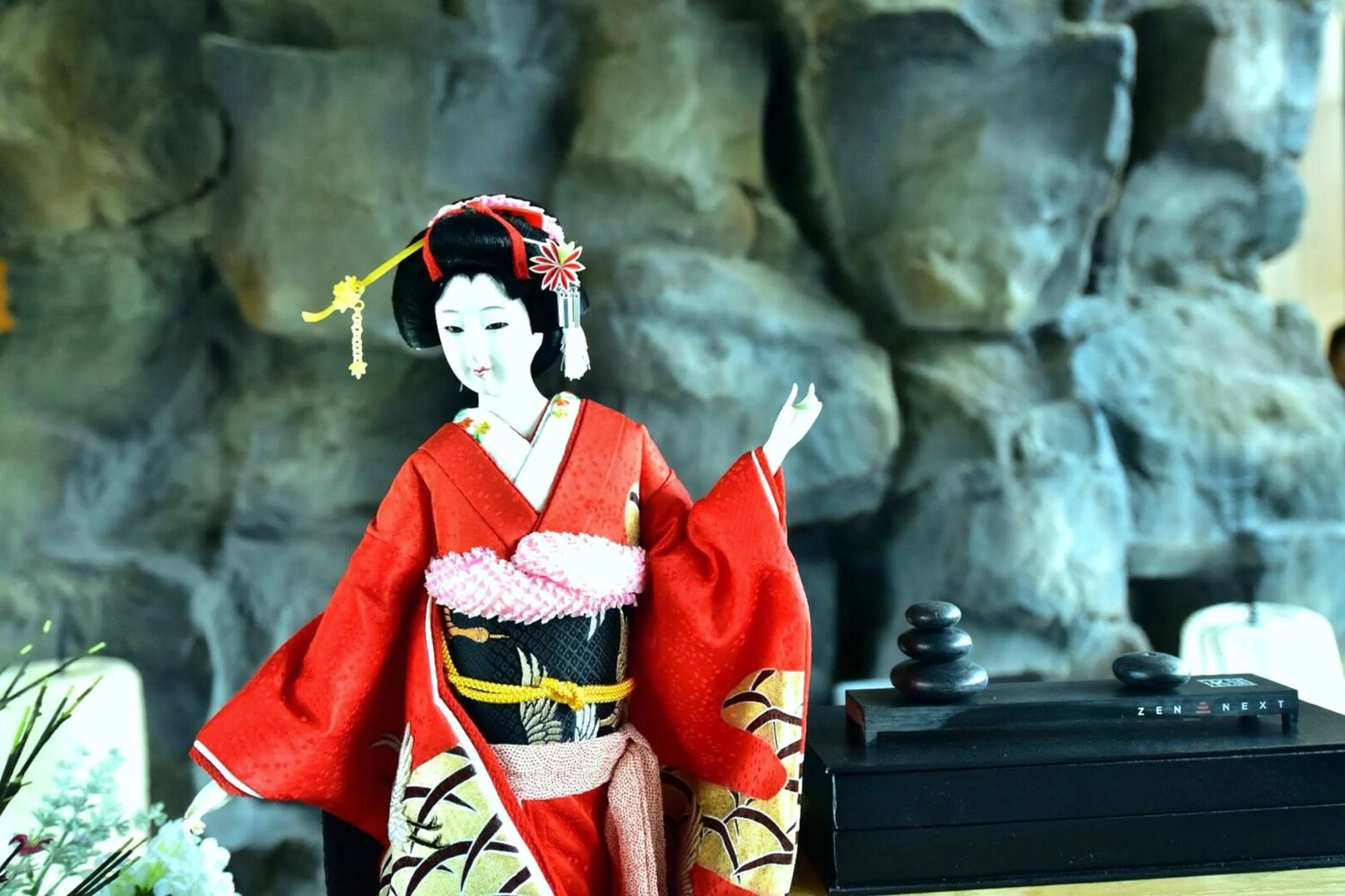 Decorative detail in Zen Villa Khao Yai