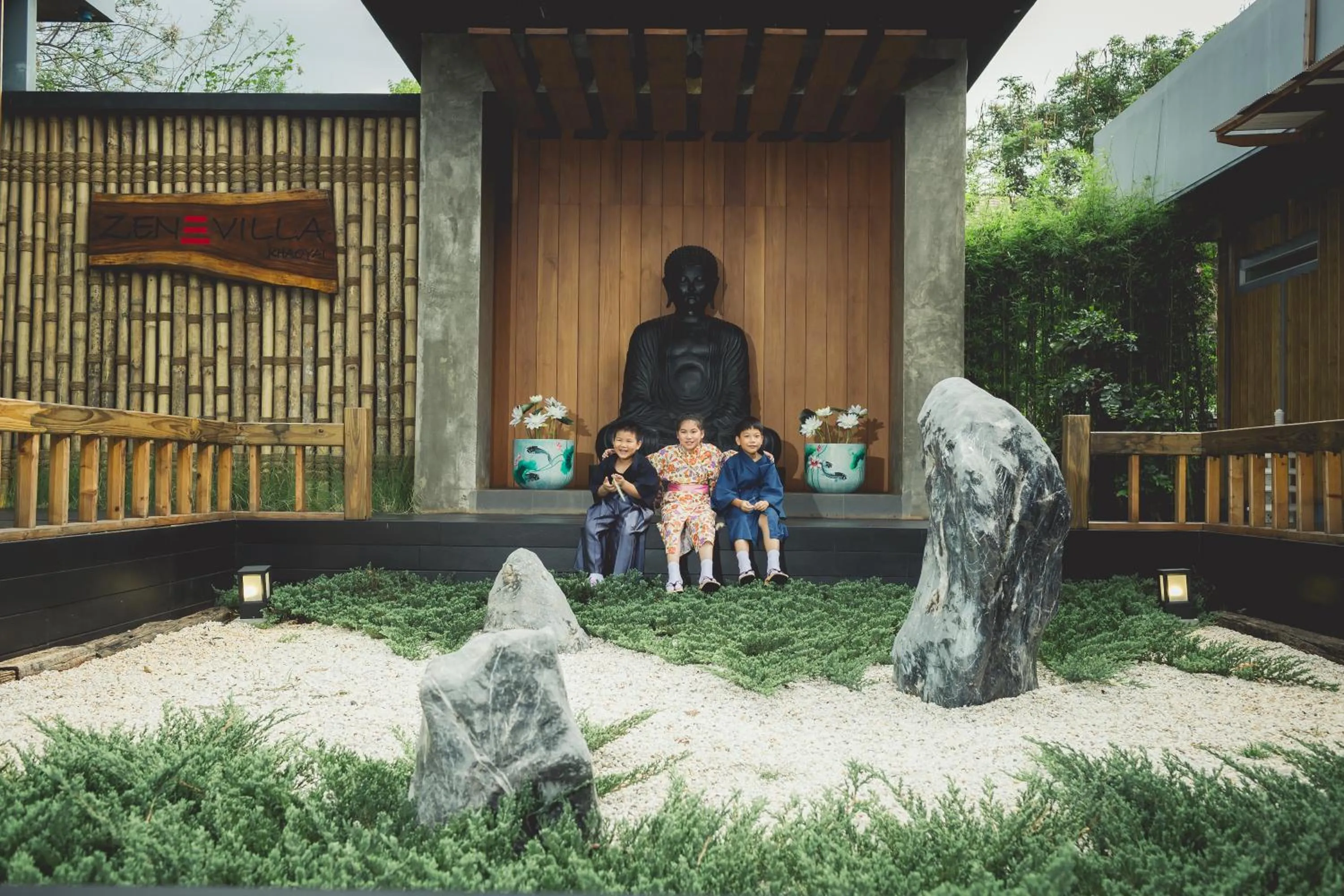 People in Zen Villa Khao Yai