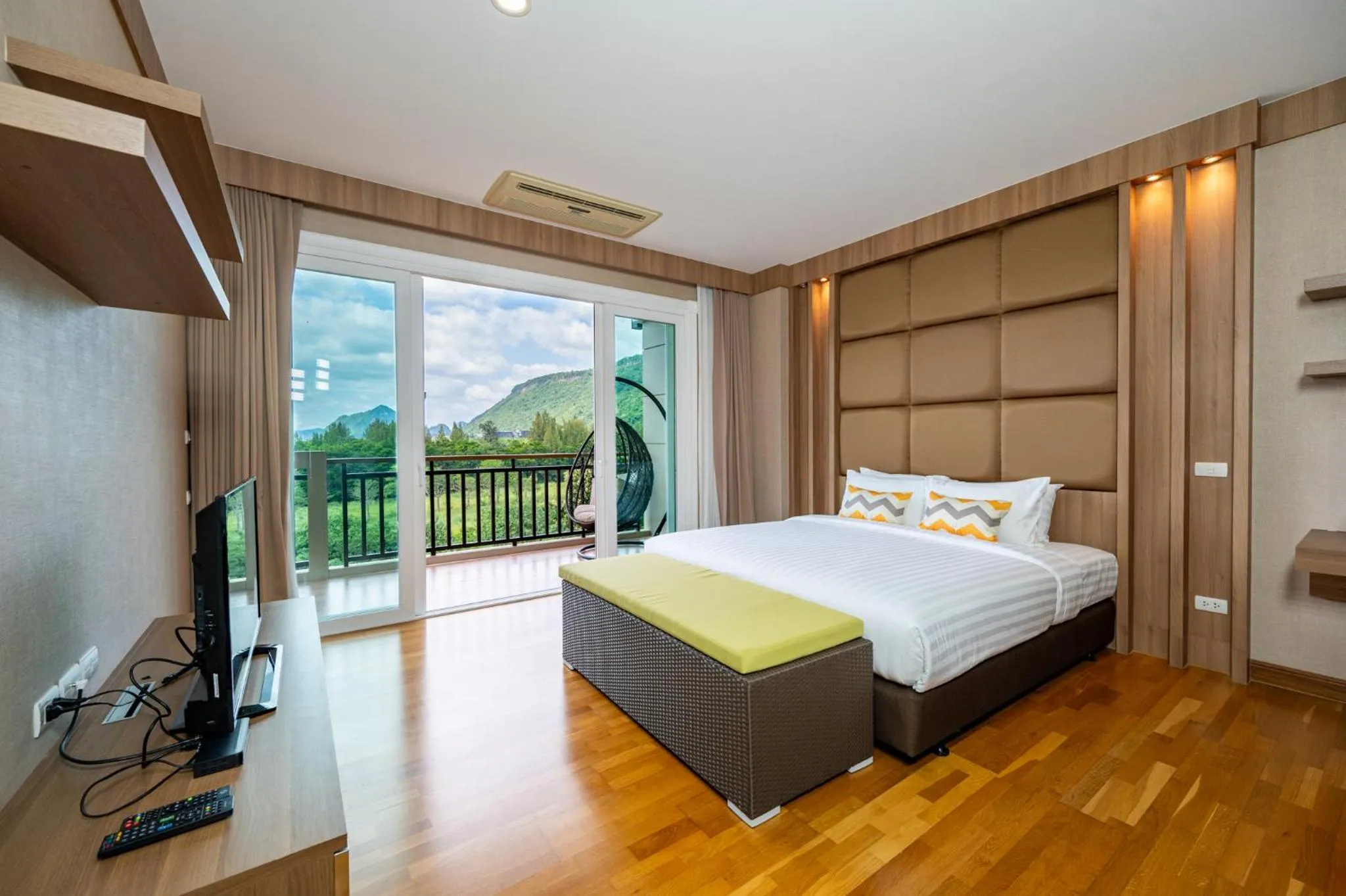 Bed in Hillside Residence Khaoyai
