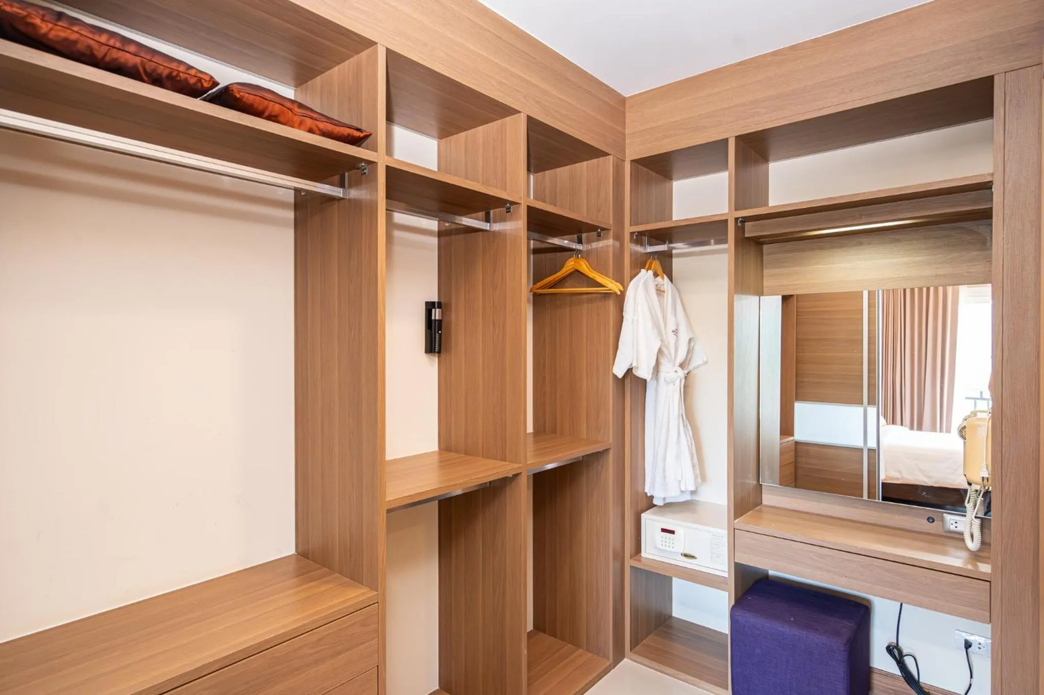 wardrobe, Bed in Hillside Residence Khaoyai