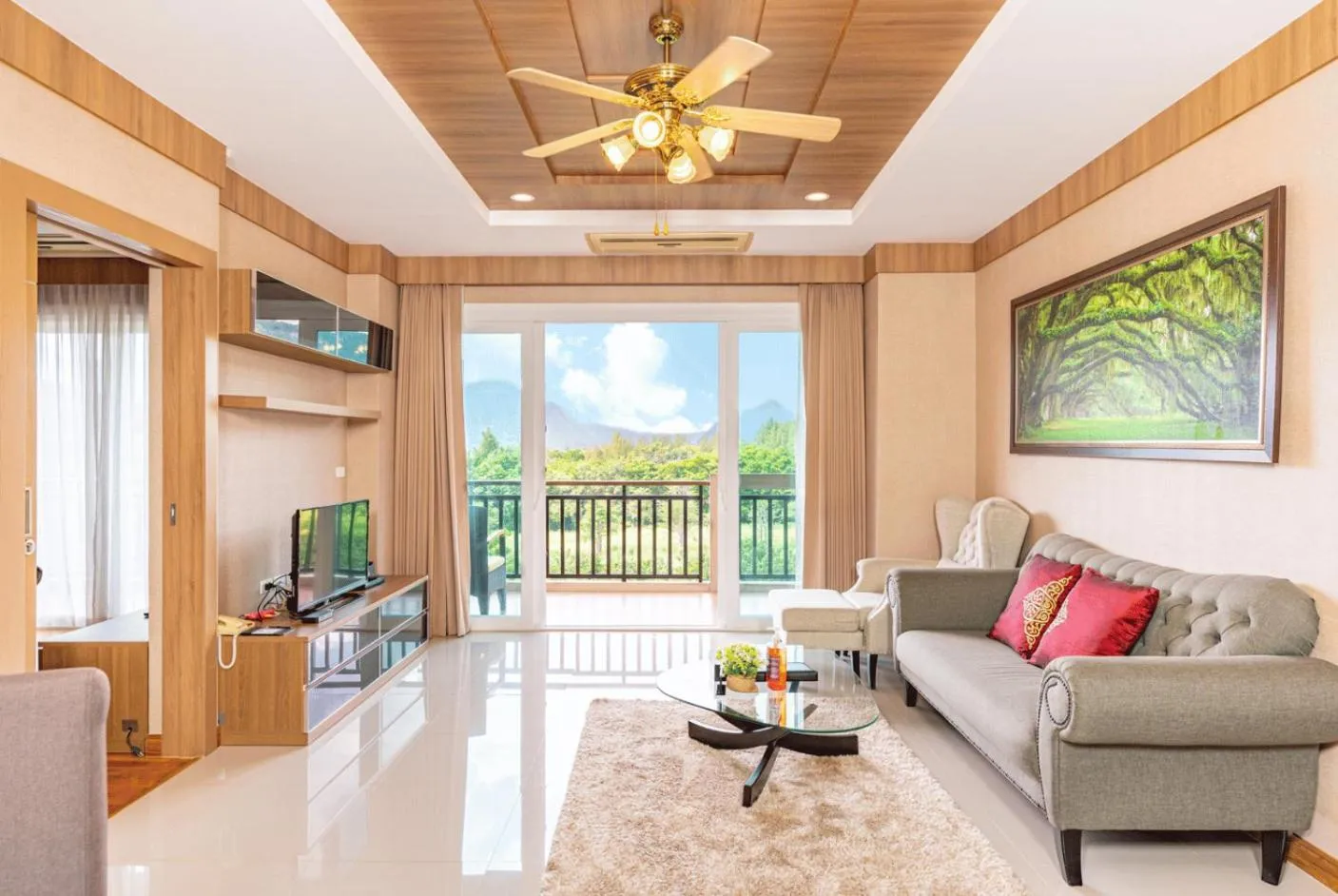 Living room in Hillside Residence Khaoyai