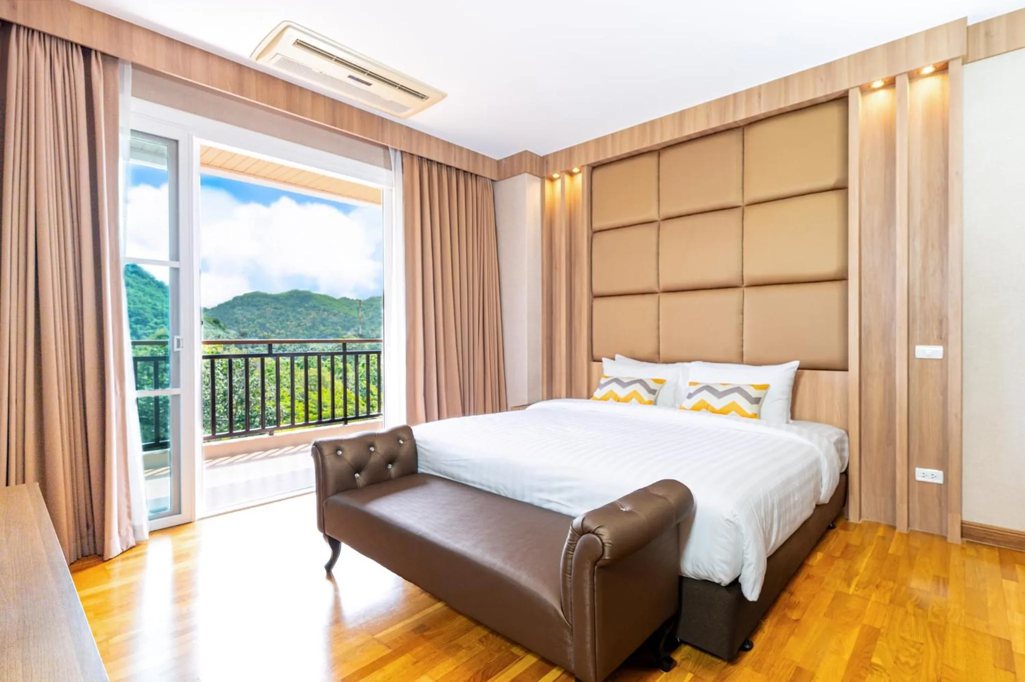 Bed in Hillside Residence Khaoyai