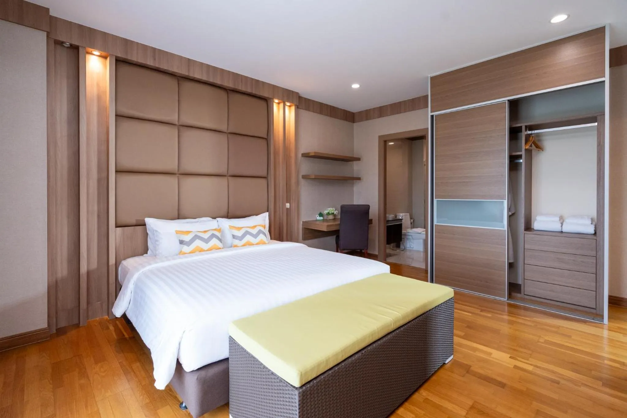 Bedroom, Bed in Hillside Residence Khaoyai