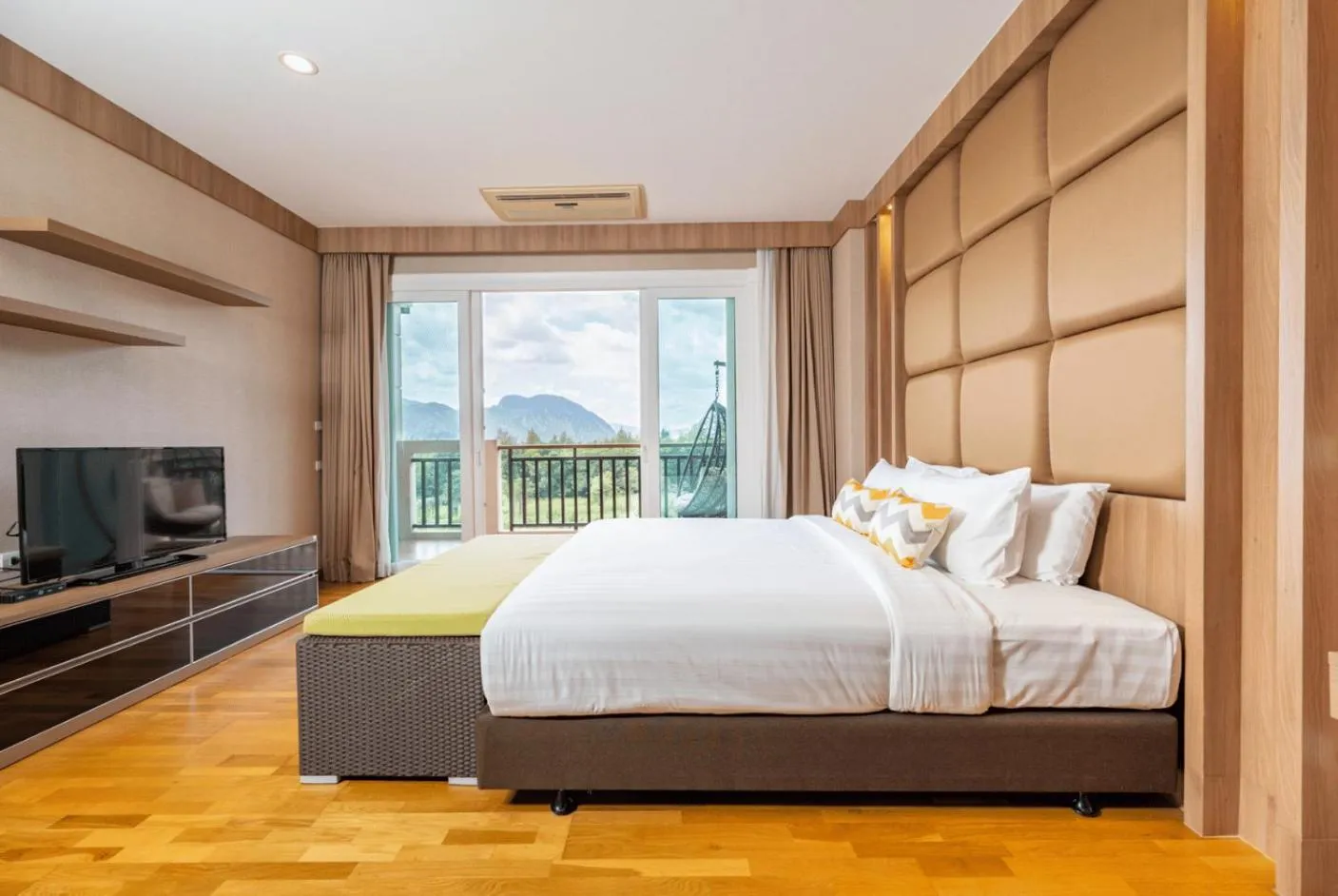 Bed in Hillside Residence Khaoyai