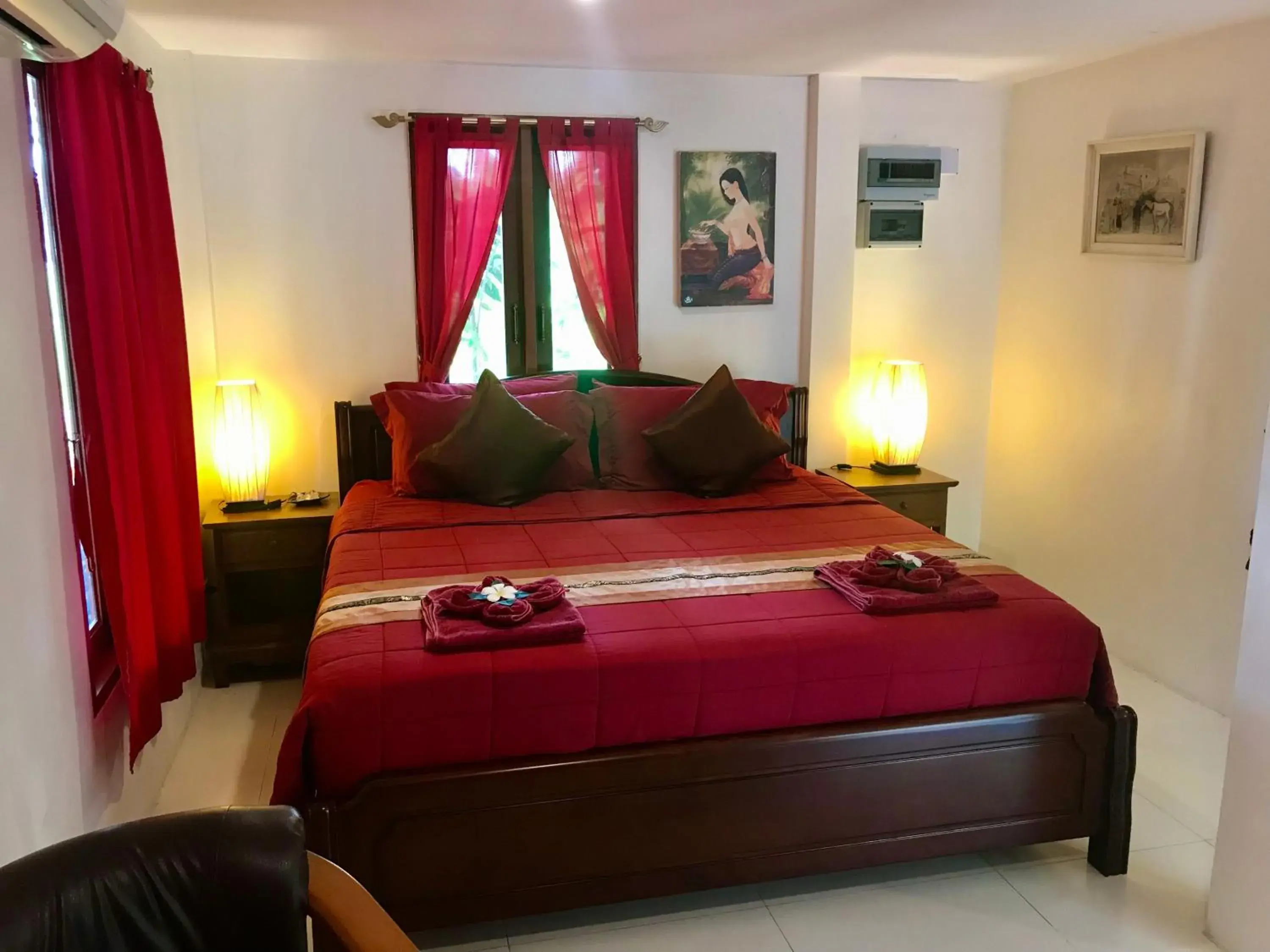 Double Room with Pool View in Naraya Homestay Double Room with Pool View in Naraya Homestay