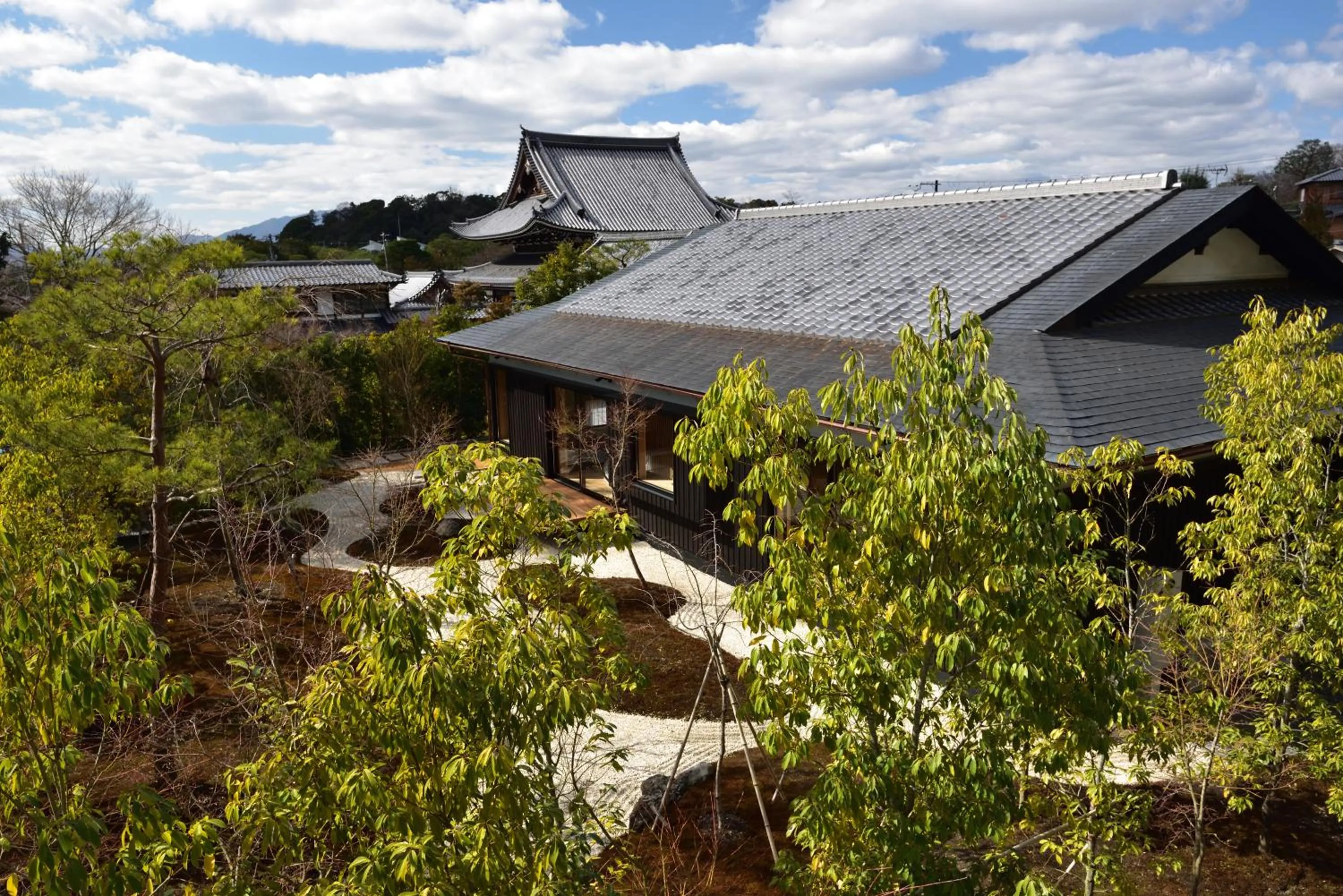 Facade/entrance in Aoi Suites at Nanzenji Modern & Traditional Japanese Style