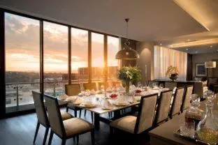 Dining area in DAVINCI Suites