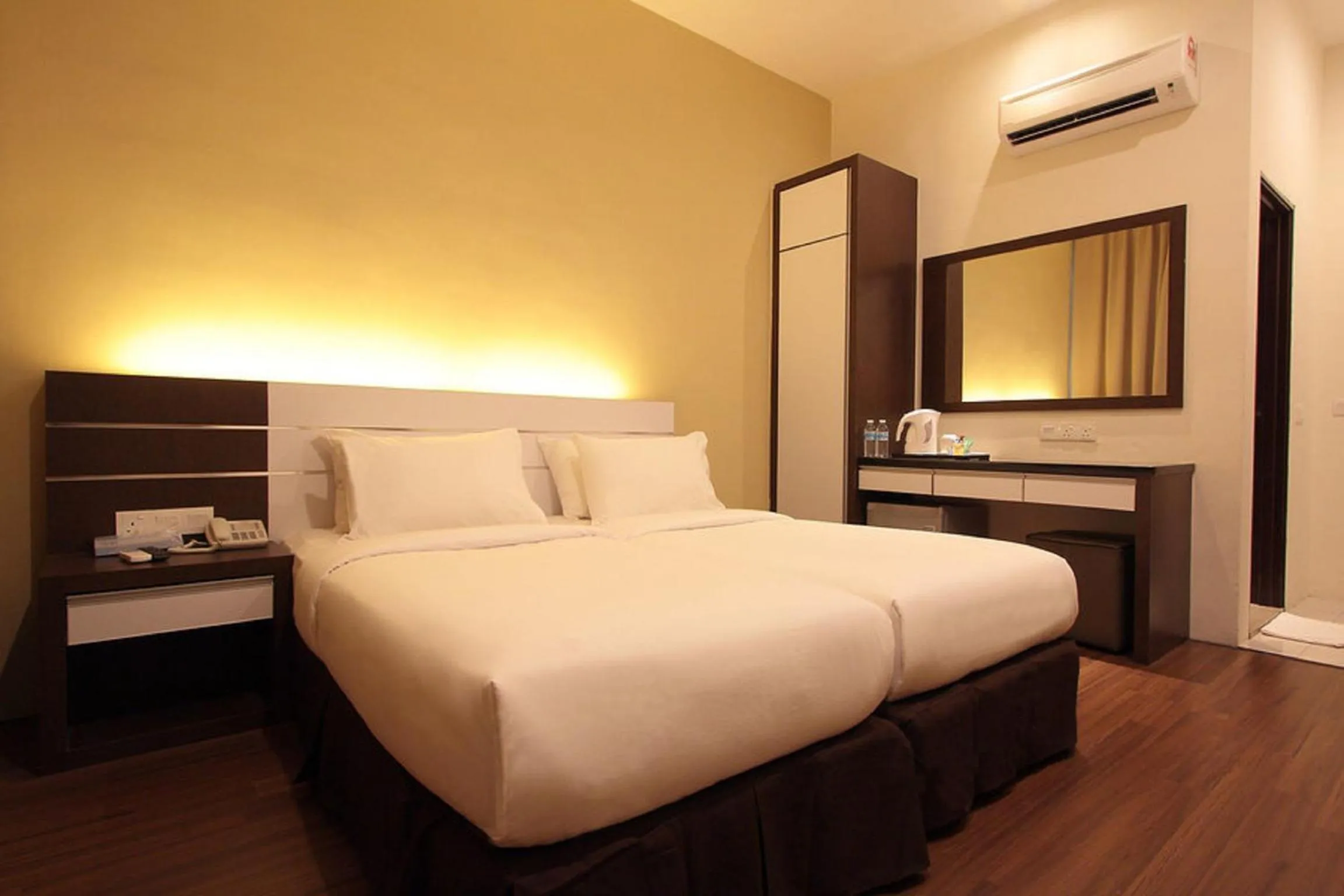 Bed in Skytree Hotel