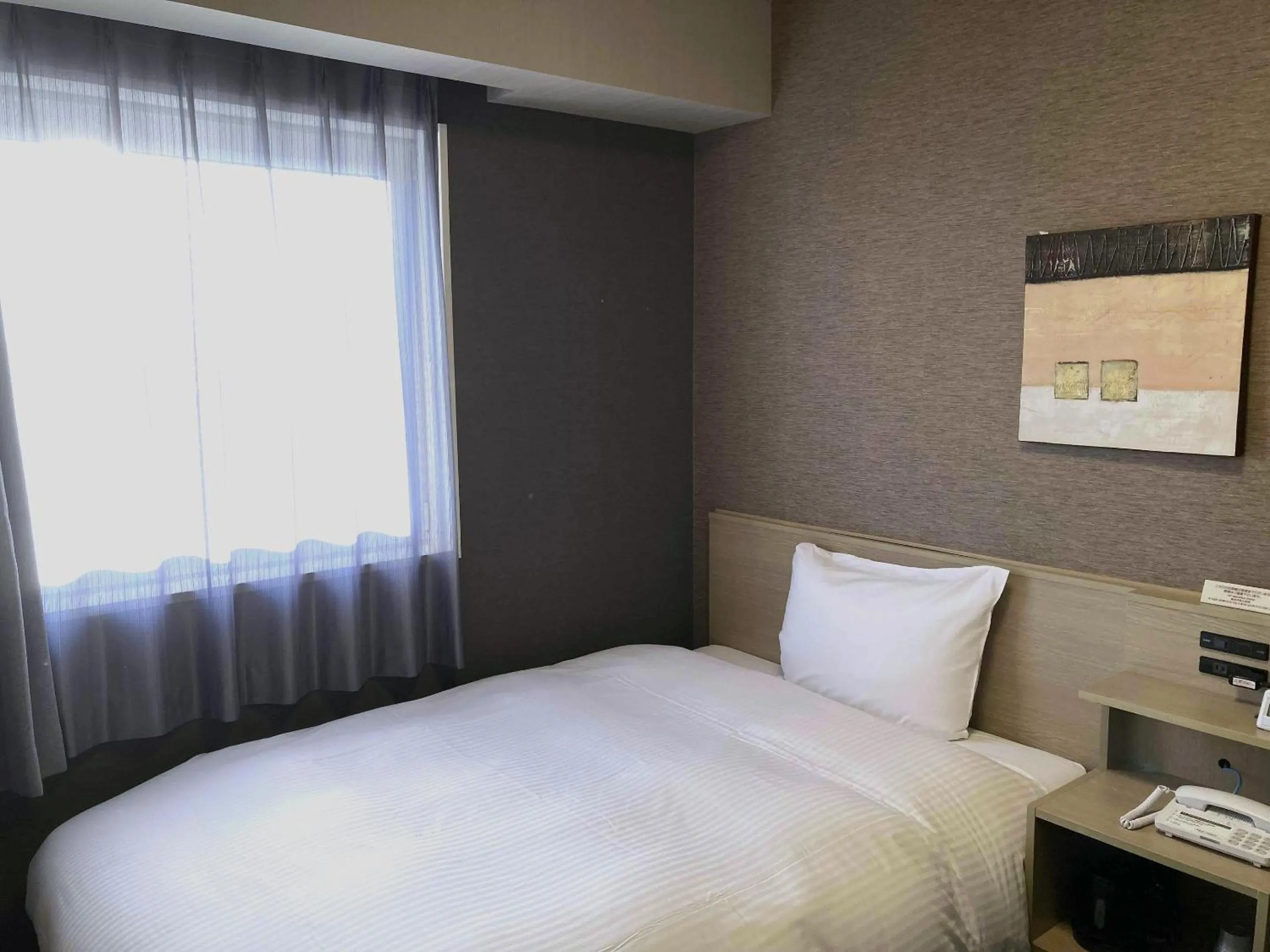 Photo of the whole room, Bed in Hotel Route-Inn Kashima