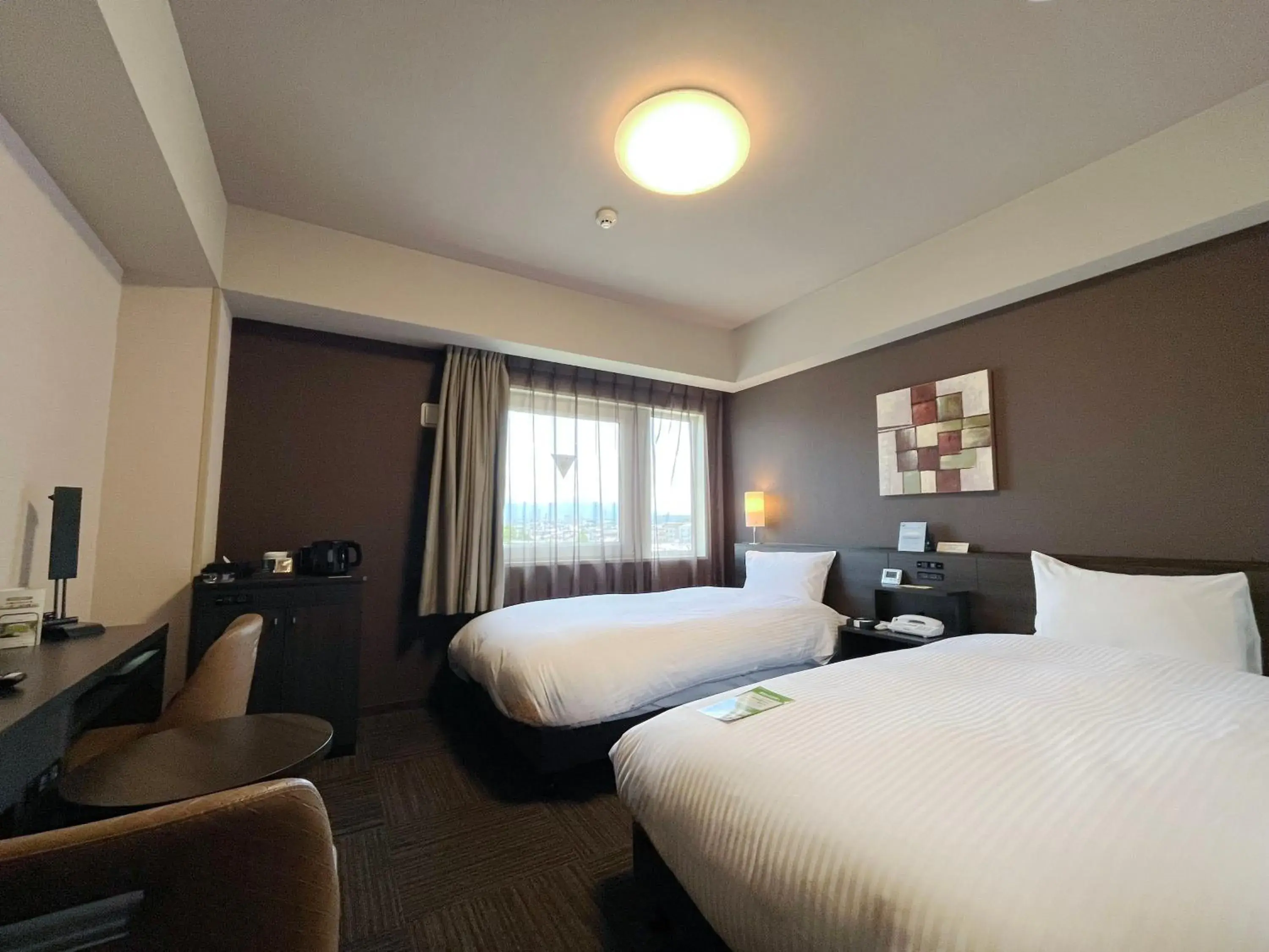 Superior Twin Room - single occupancy - Non-Smoking in Hotel Route-Inn Higashiomi Yokaichi Ekimae Superior Twin Room - single occupancy - Non-Smoking in Hotel Route-Inn Higashiomi Yokaichi Ekimae