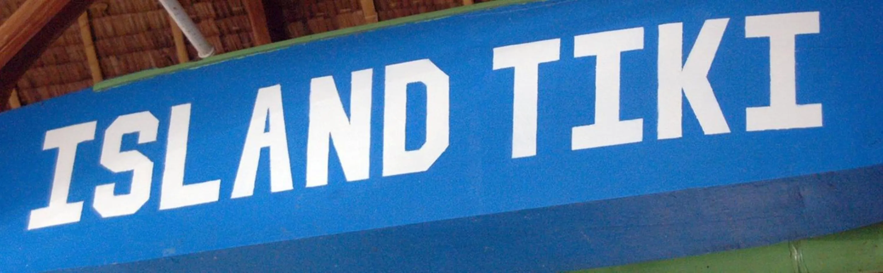 Facade/entrance in Island Tiki Paradise Resort