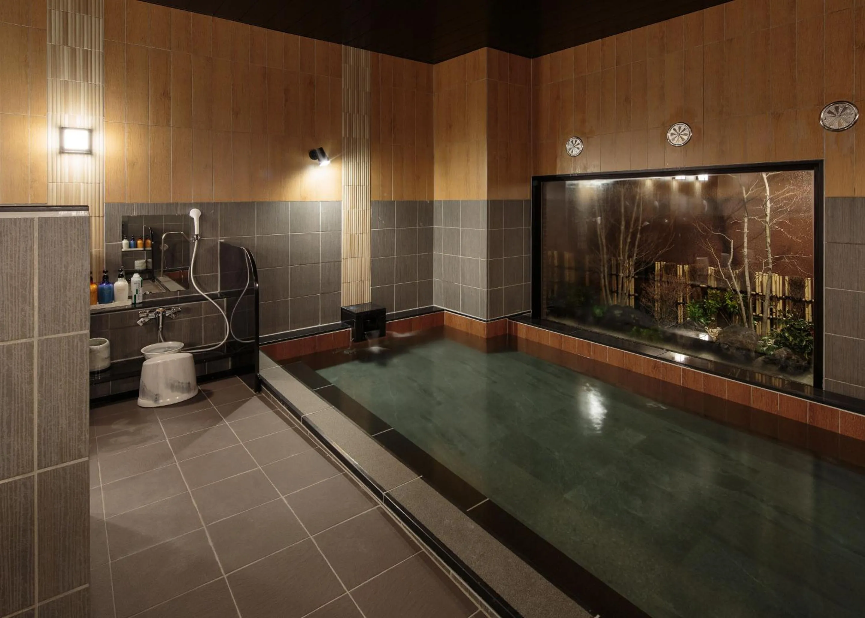 Public Bath in Hotel Route-Inn Takaoka Ekimae