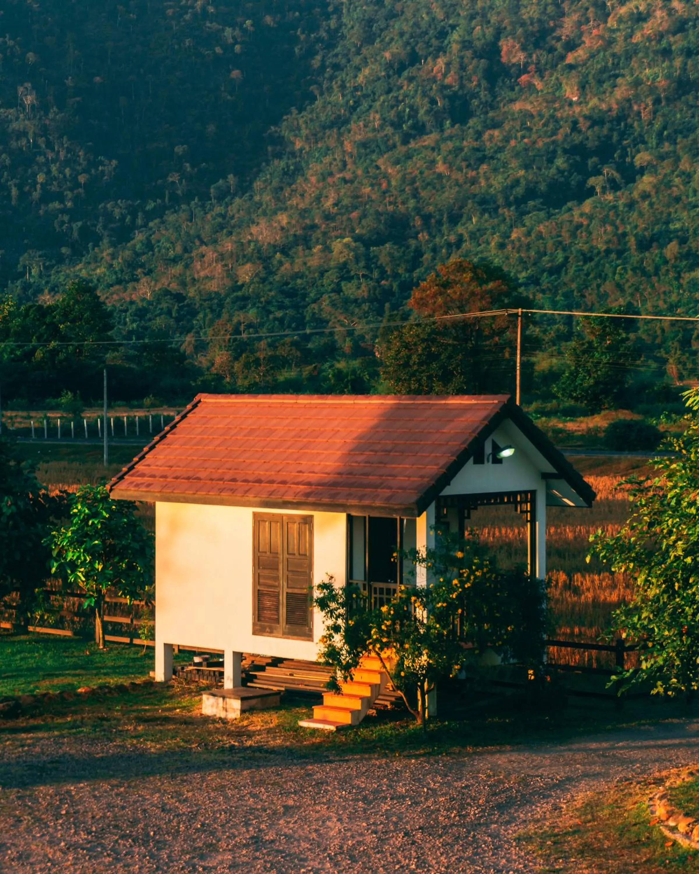 Garden view in Wopakok Hotel