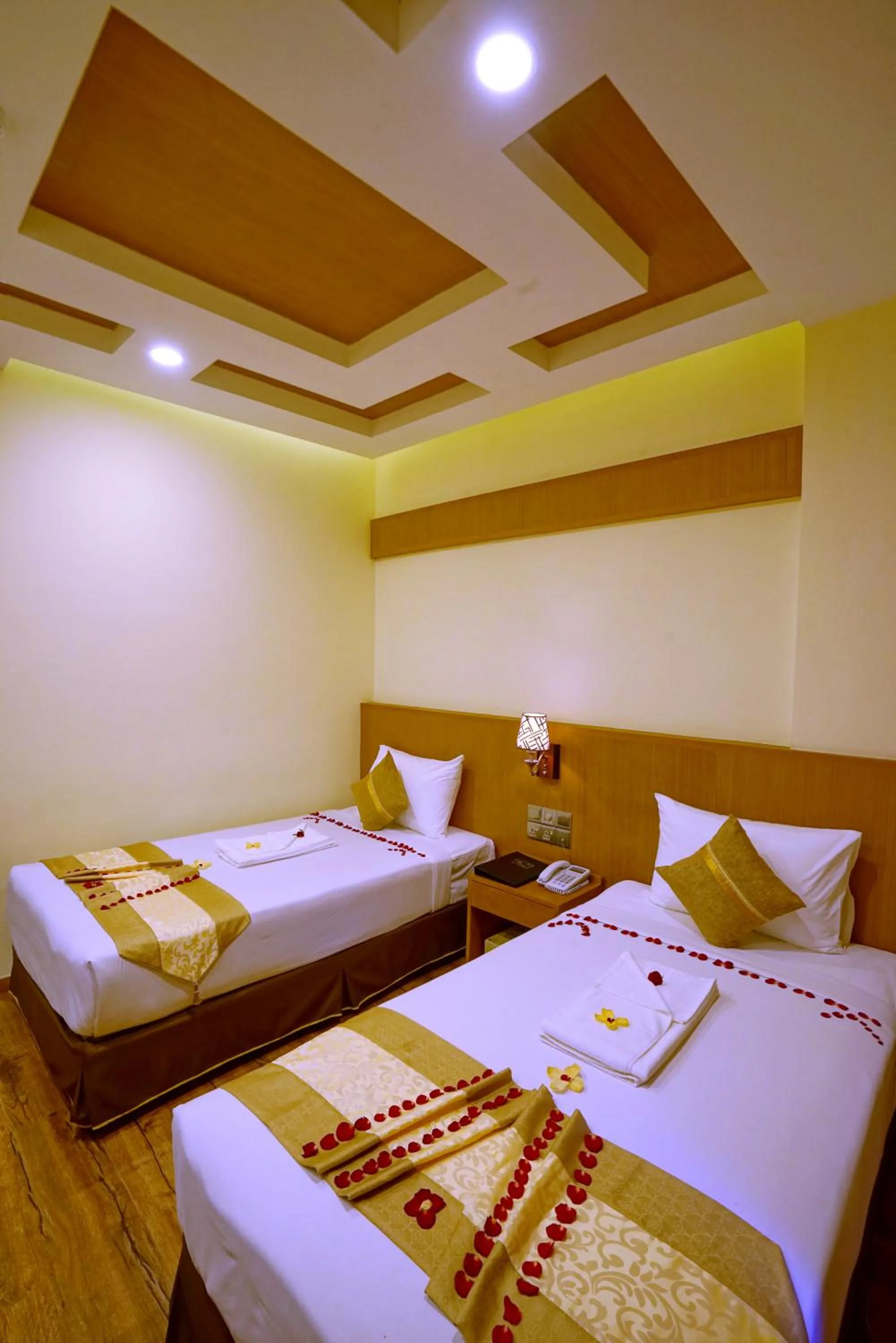 Decorative detail, Bed in The Hotel Nova