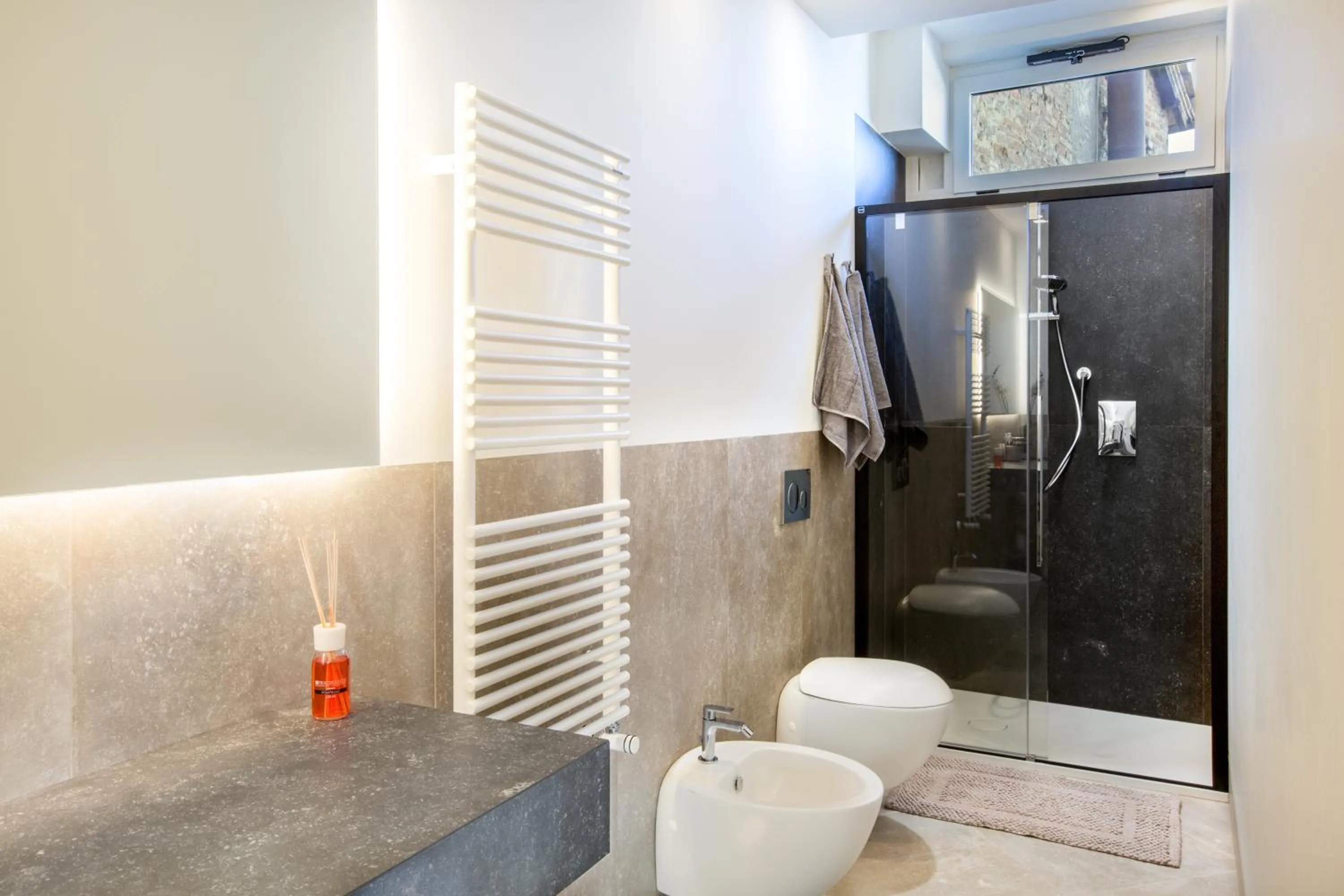 Shower in B&B il Barbero