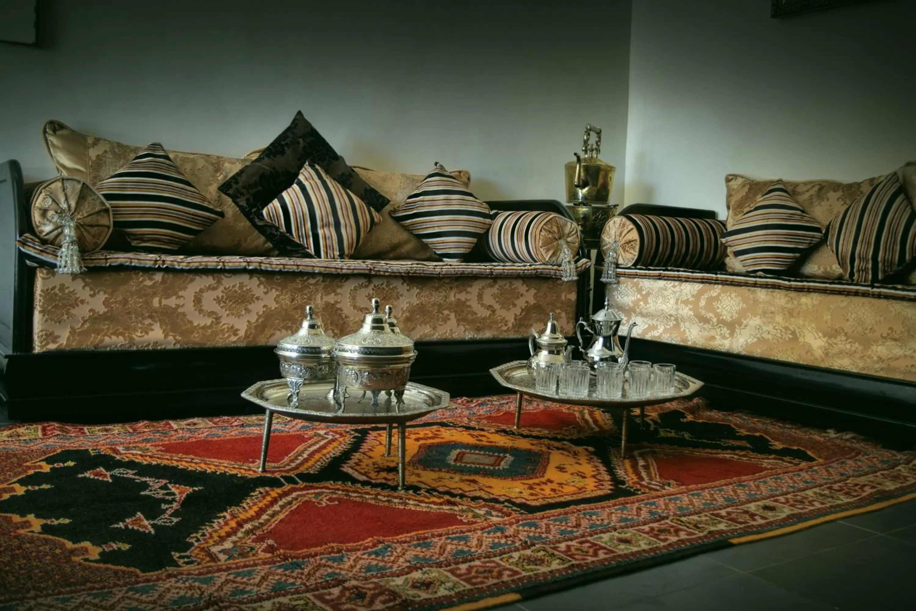 Living room in Rose Valley Hotel