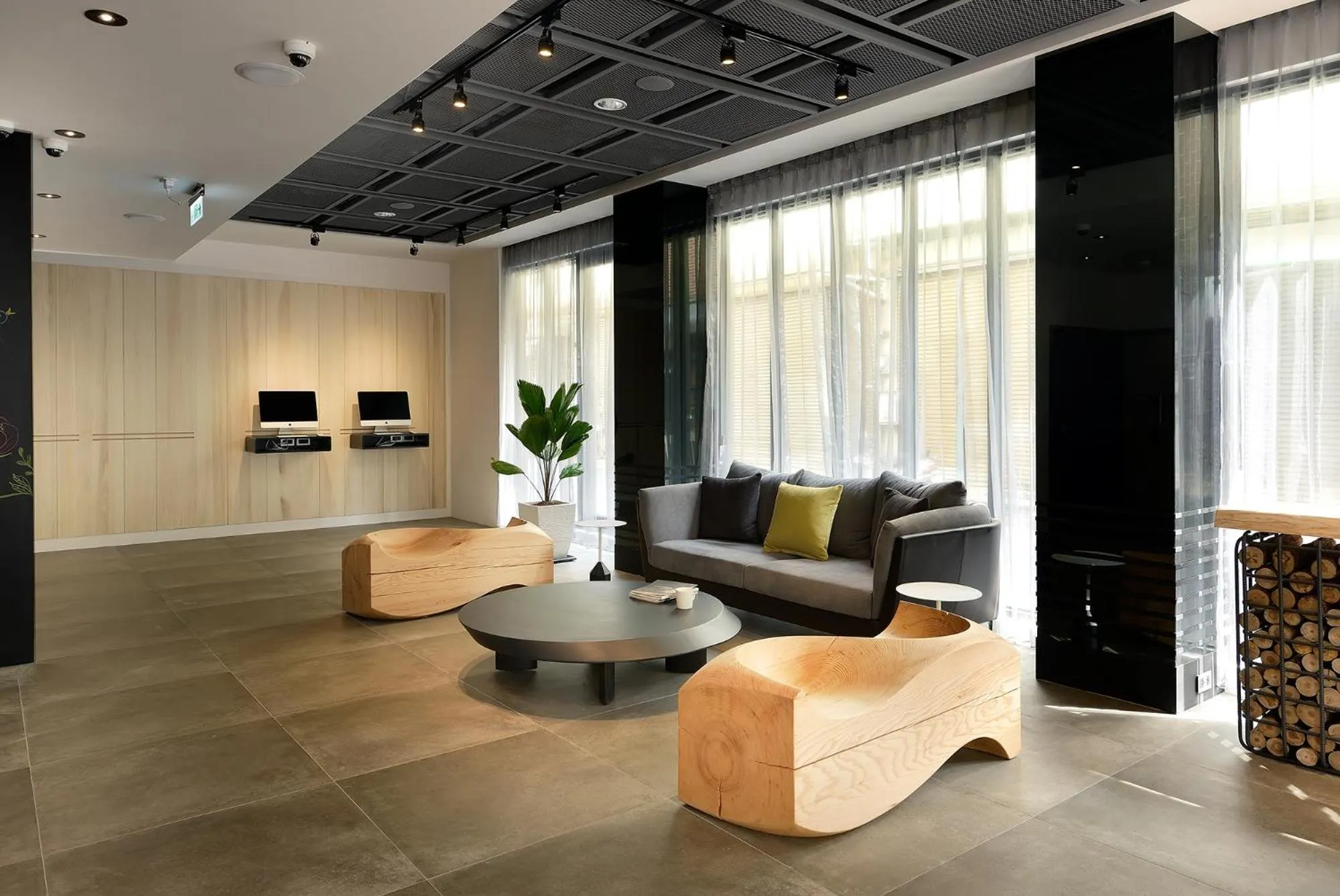 Lobby or reception in Hommie Inn