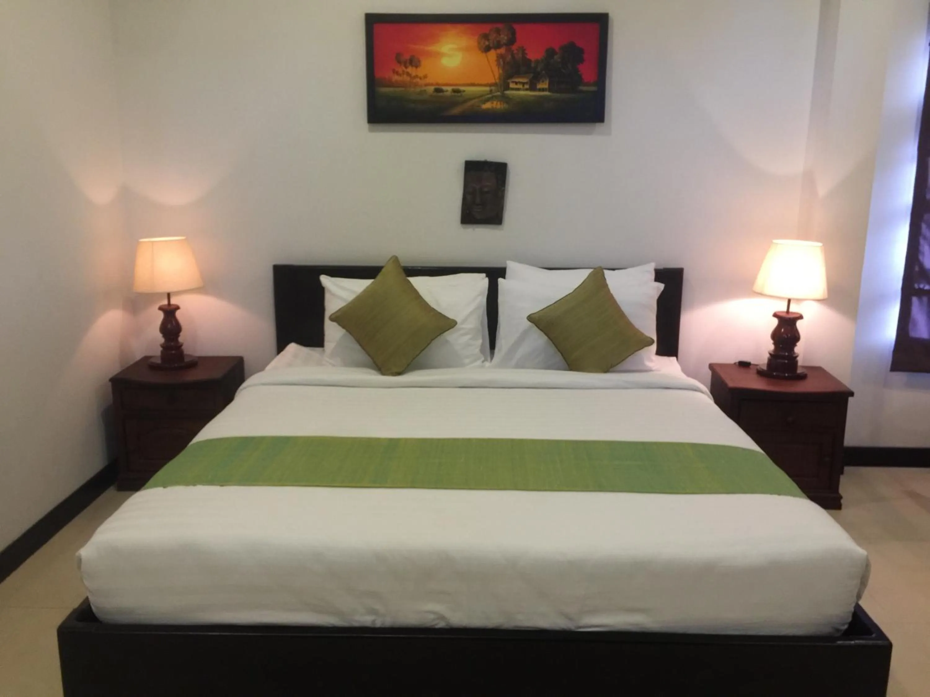 Bed in Private Boutique Home with Pool, The Fin Angkor Boutique