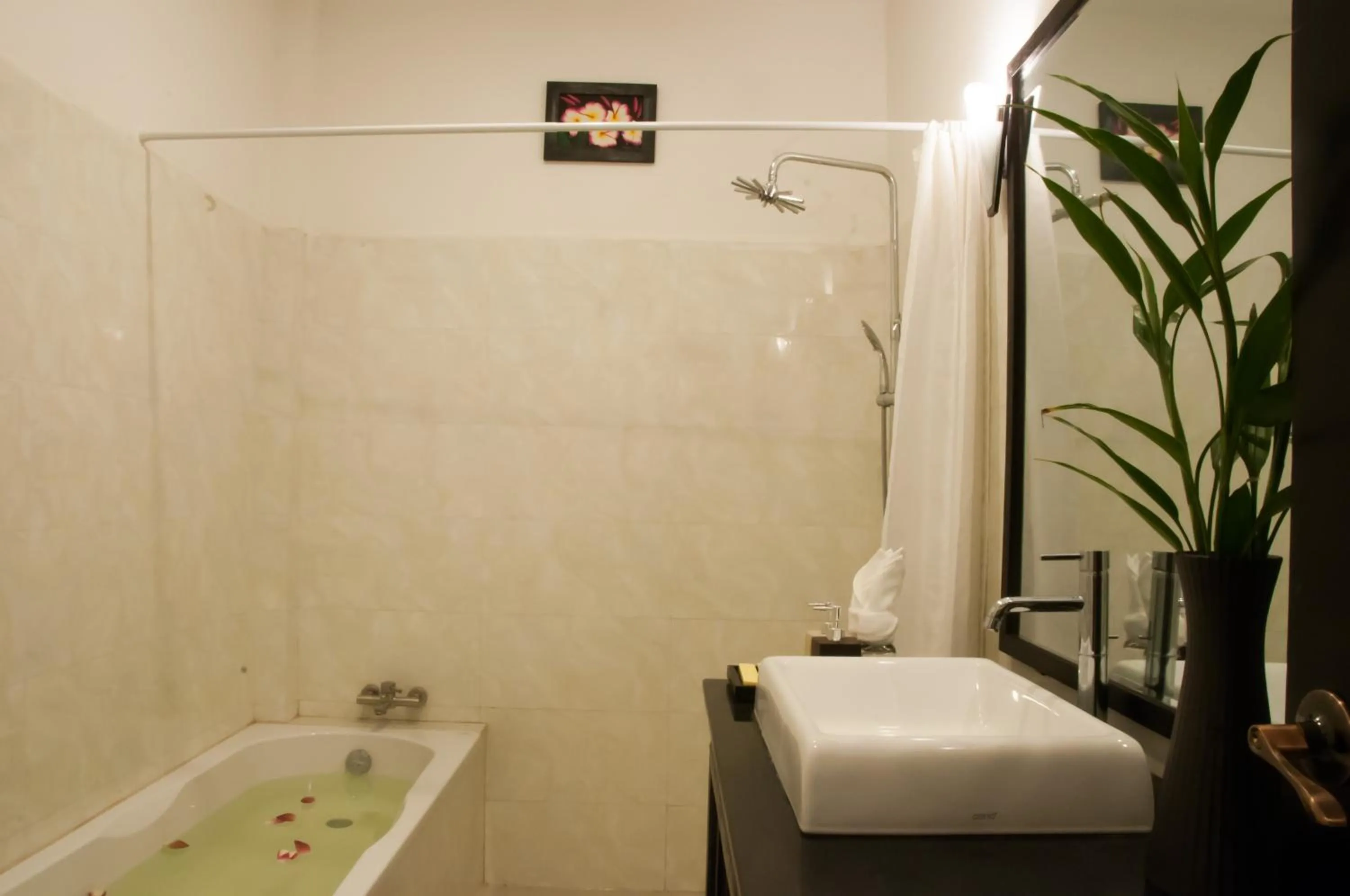 Bathroom in Private Boutique Home with Pool, The Fin Angkor Boutique