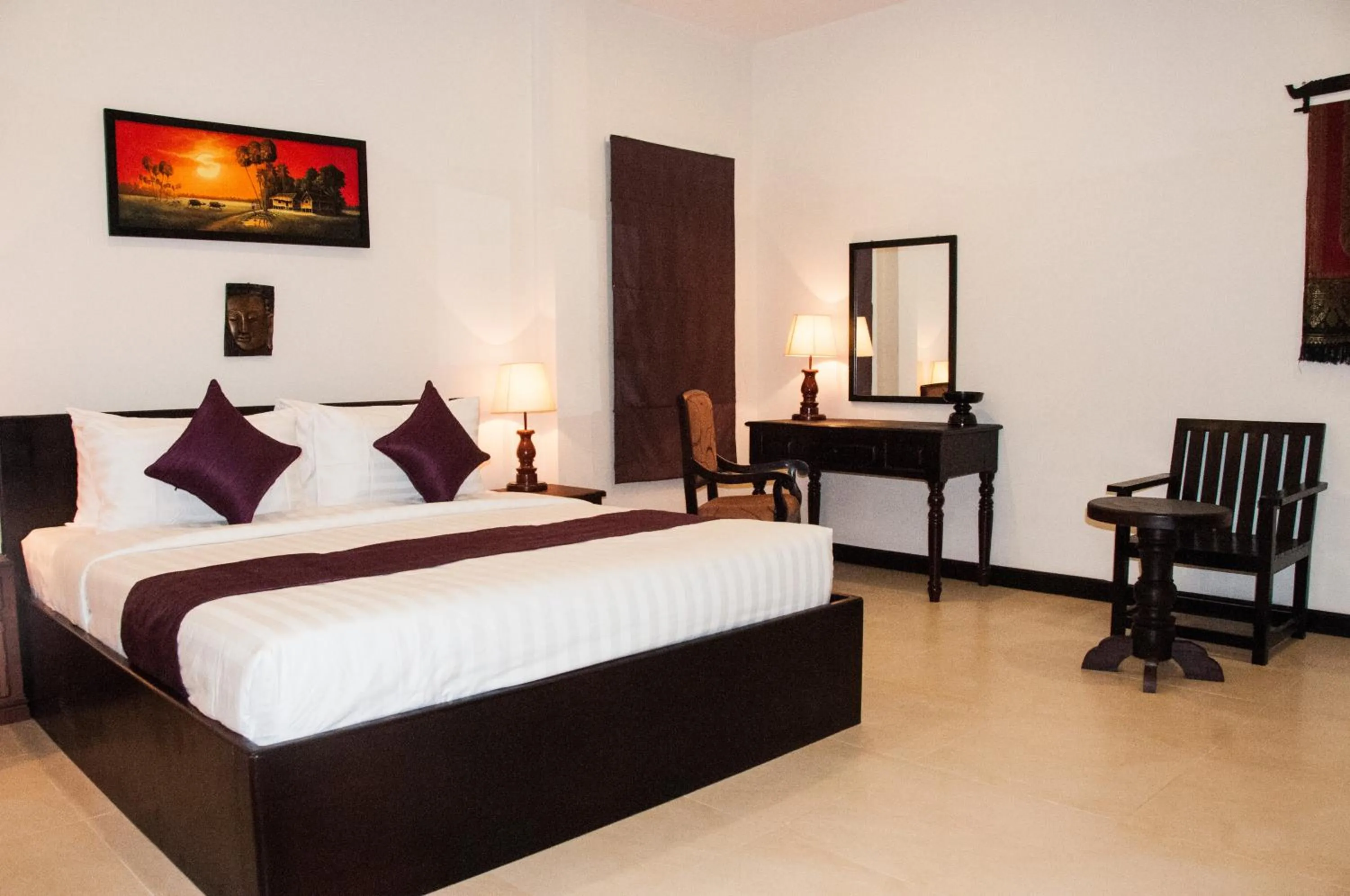 Photo of the whole room, Bed in Private Boutique Home with Pool, The Fin Angkor Boutique