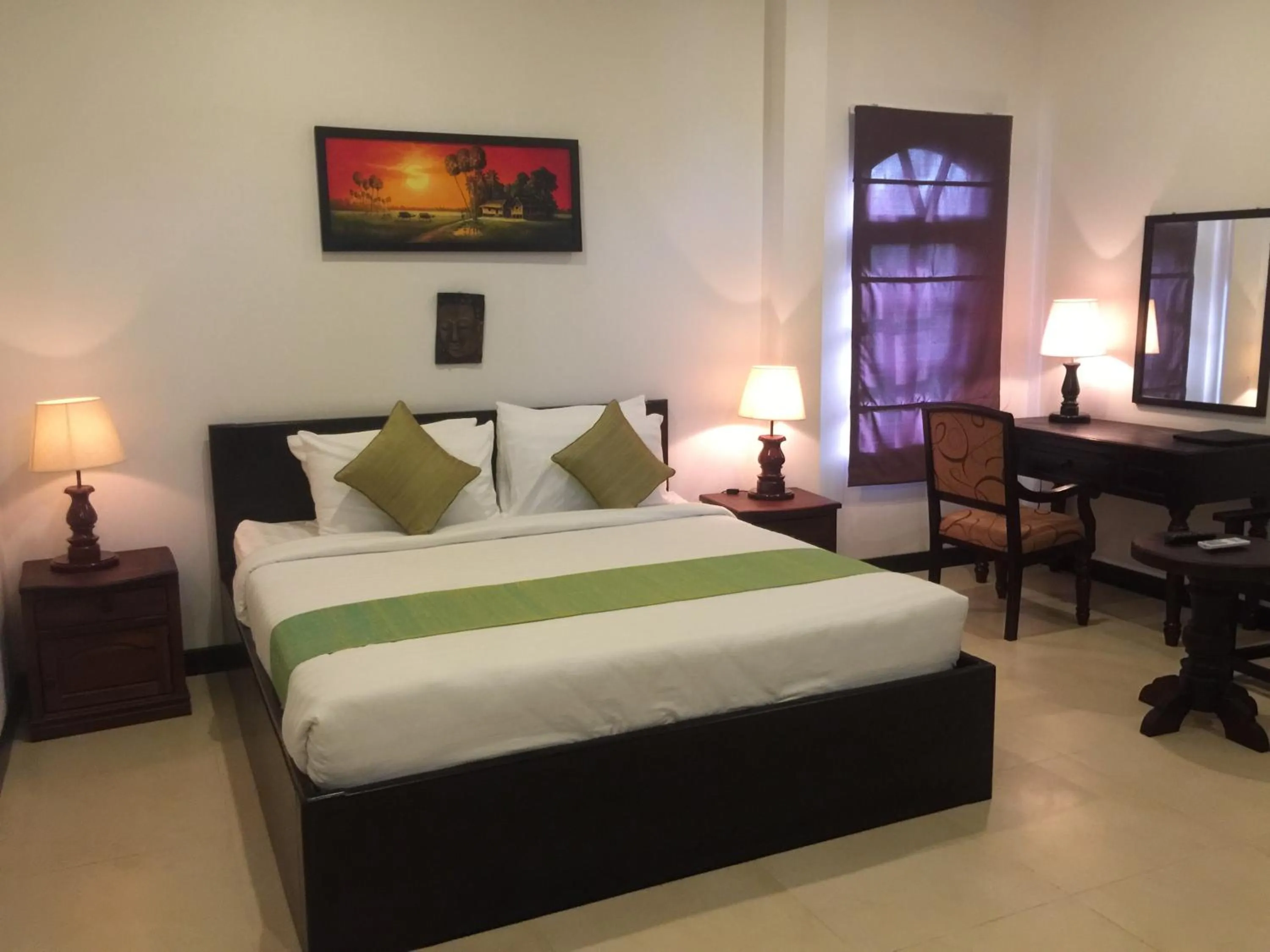 Bedroom, Bed in Private Boutique Home with Pool, The Fin Angkor Boutique