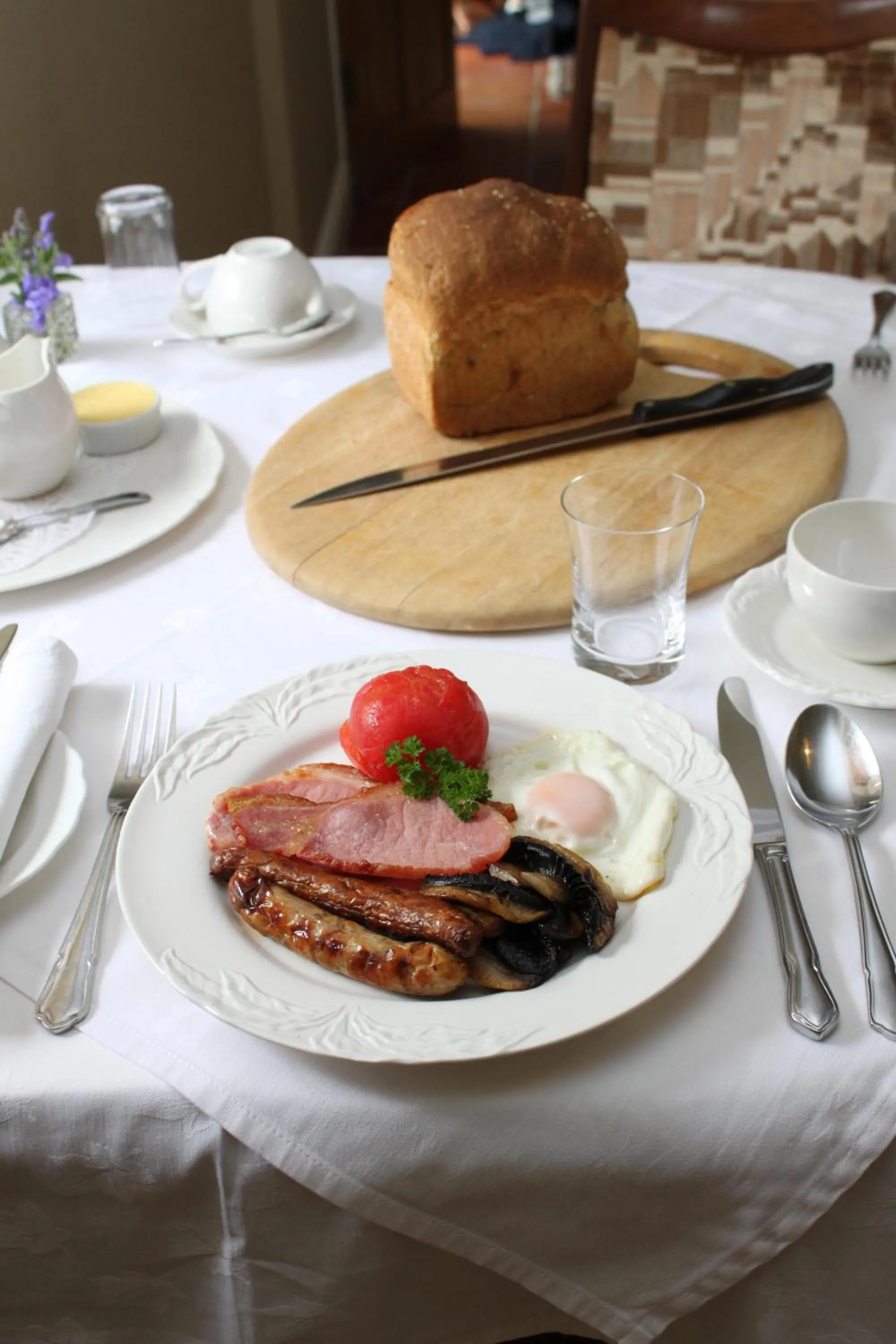 Food close-up in Ty Llwyd
