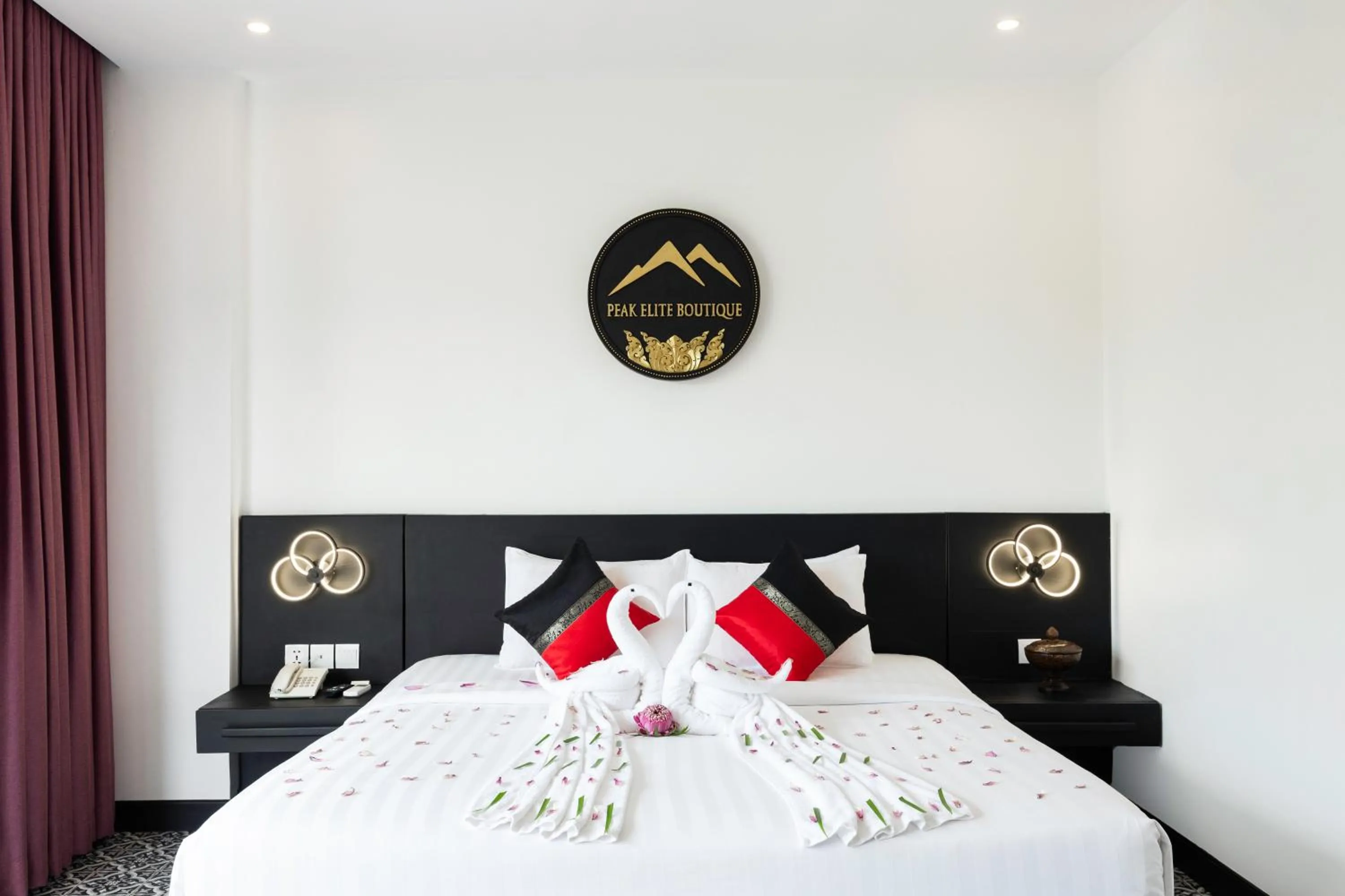 Bed in Peak Elite Boutique