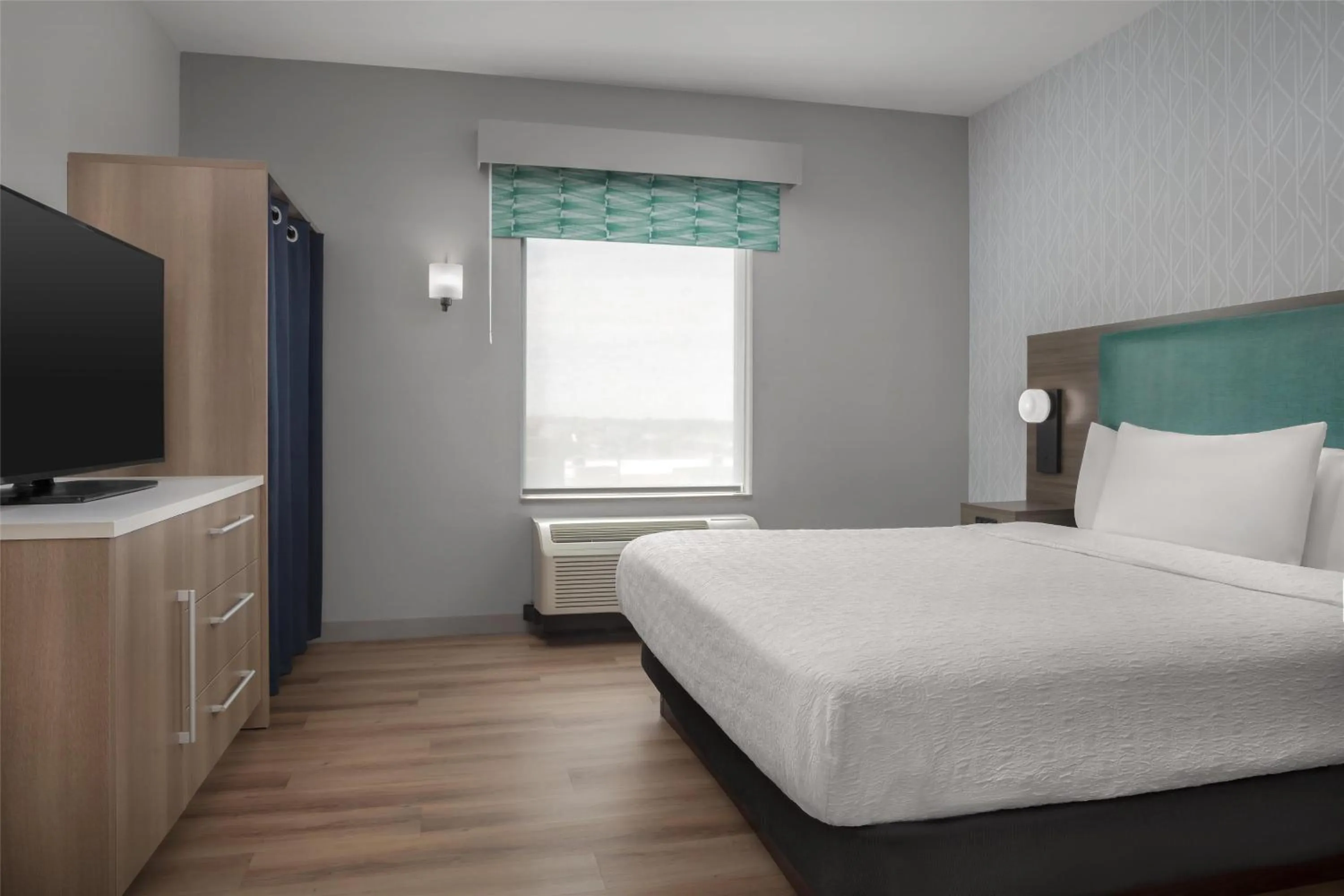 Bed in Home2 Suites By Hilton Las Cruces