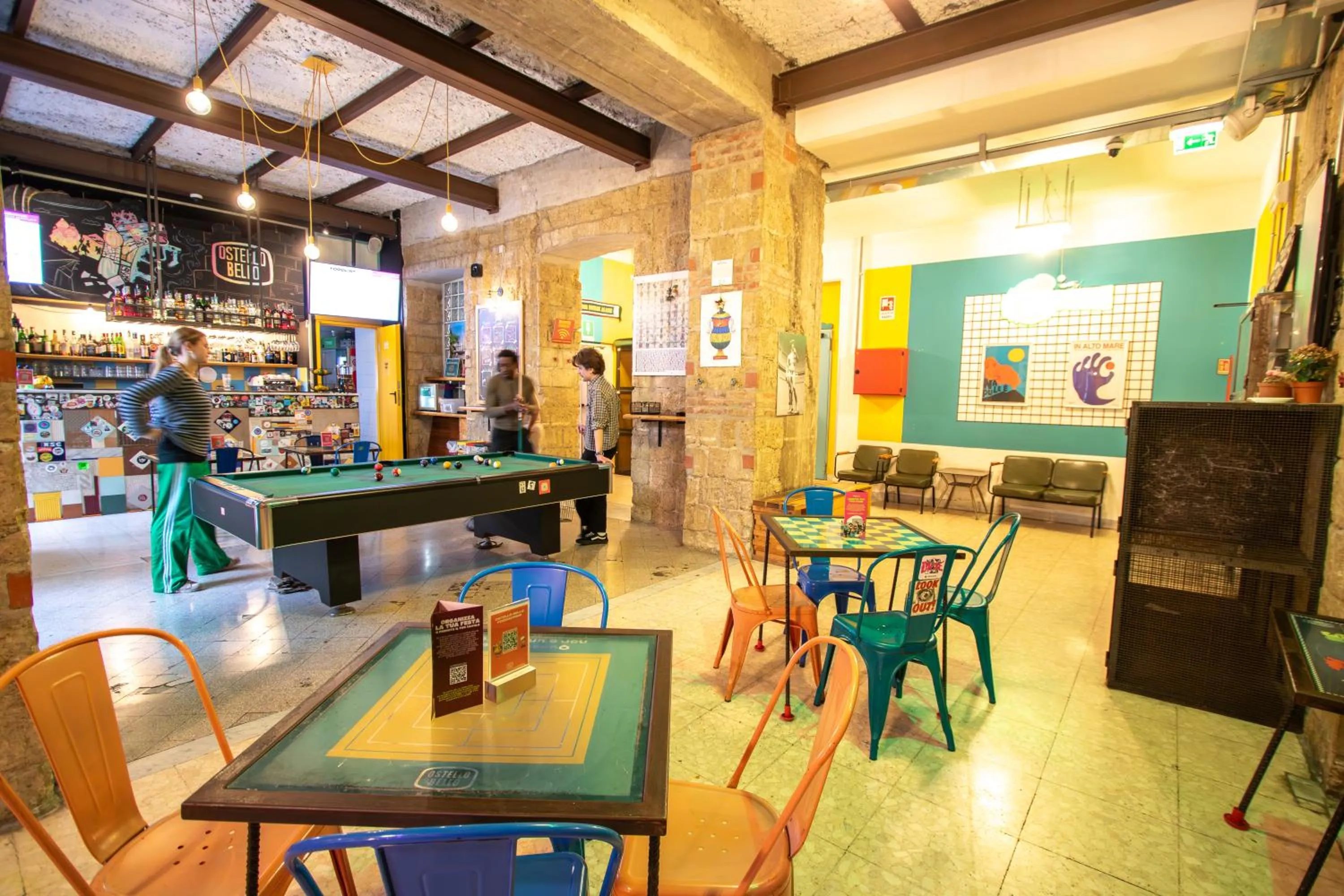 Restaurant/places to eat in Ostello Bello Napoli