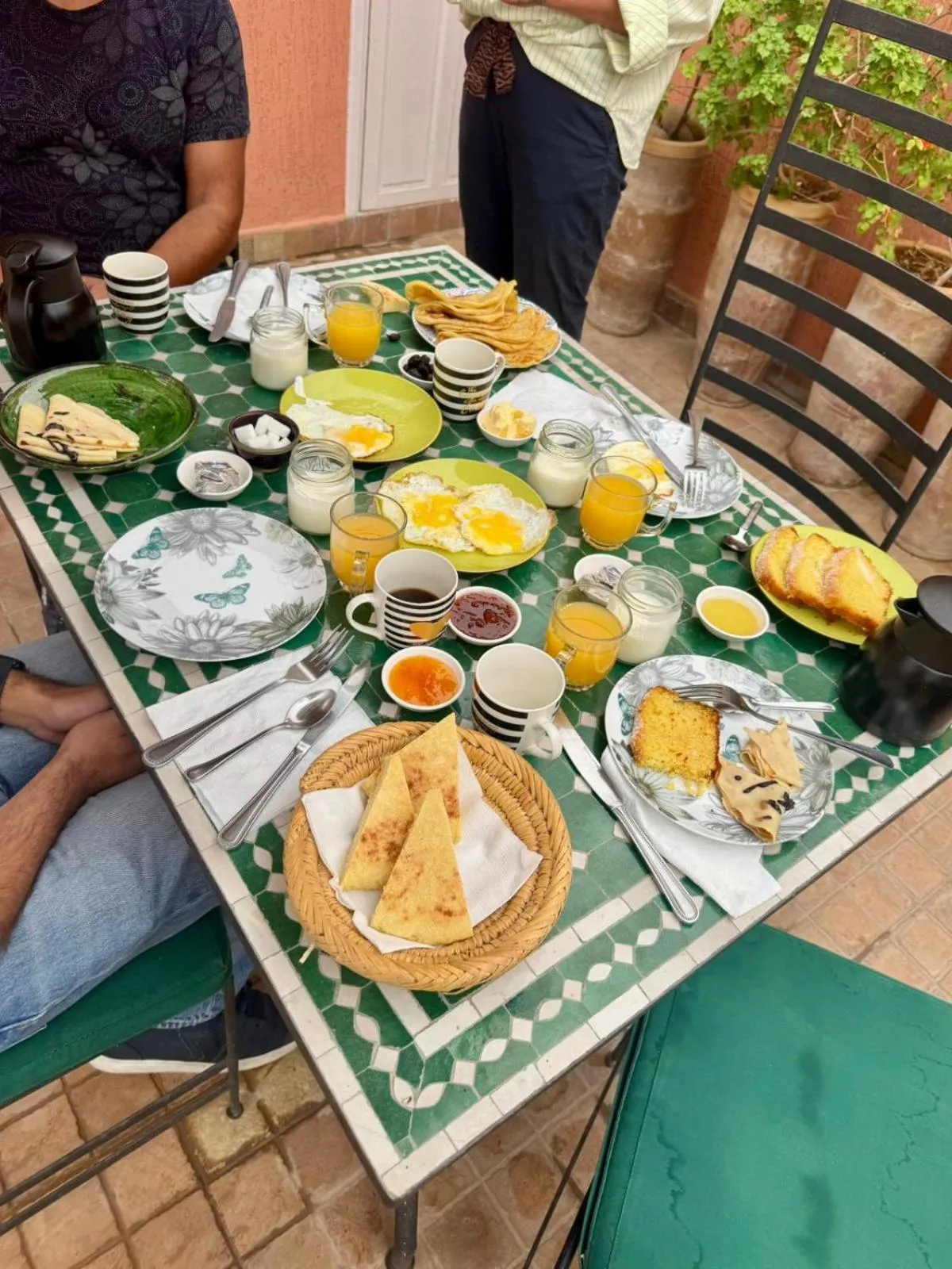 Food and drinks in Riad Dihya