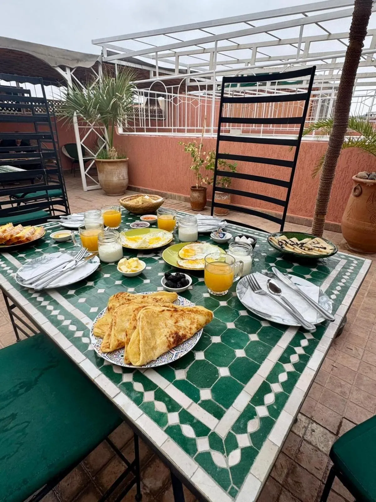 Patio in Riad Dihya