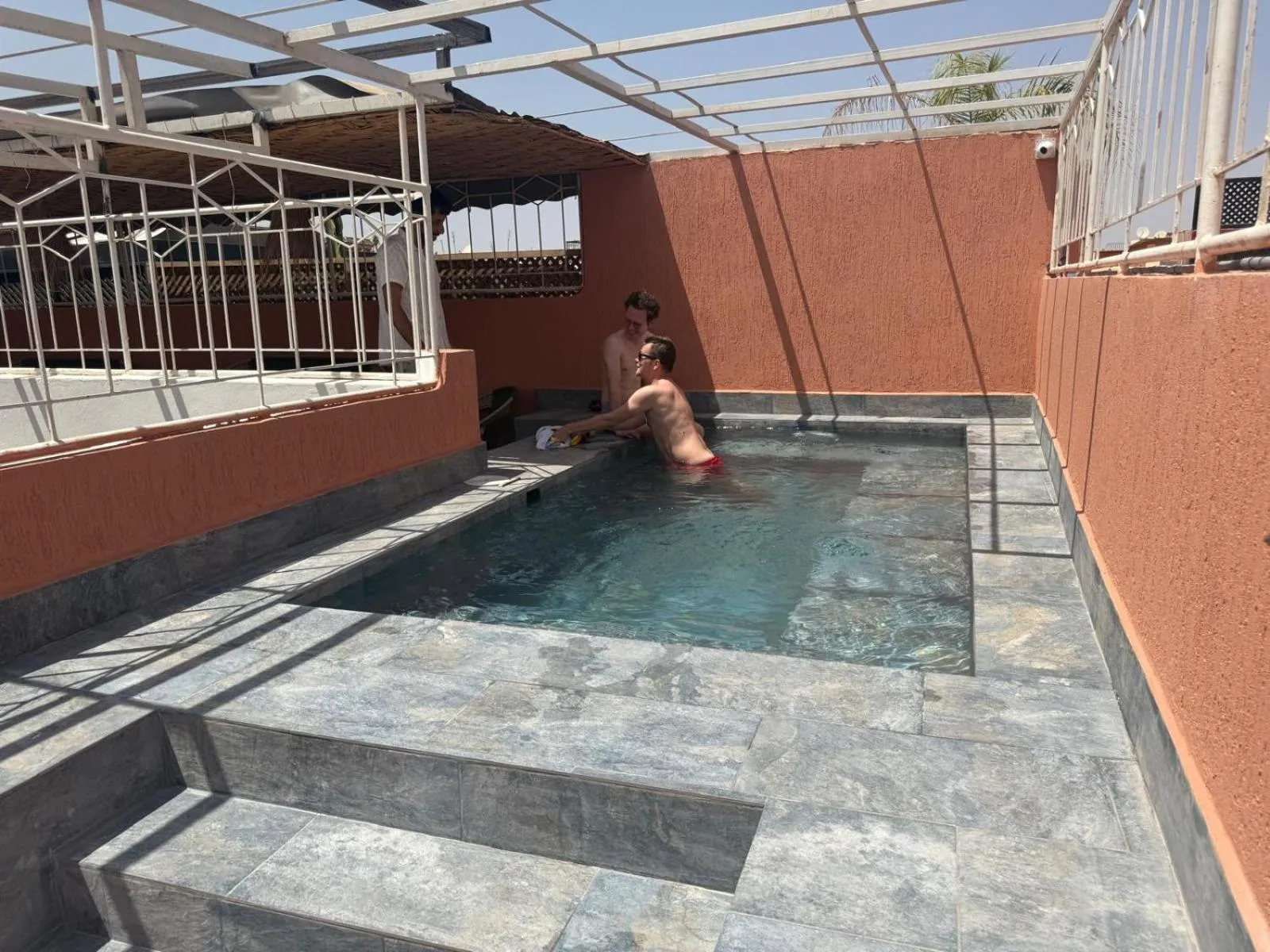 Swimming pool in Riad Dihya