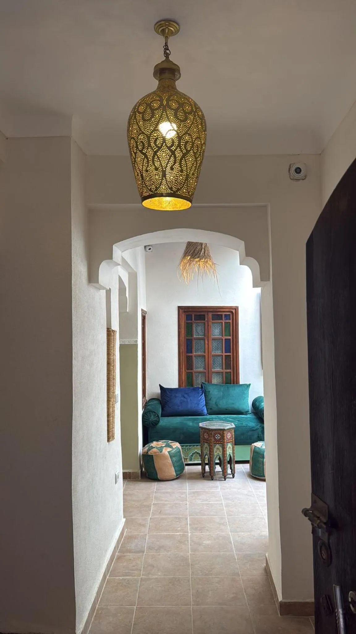 Living room in Riad Dihya