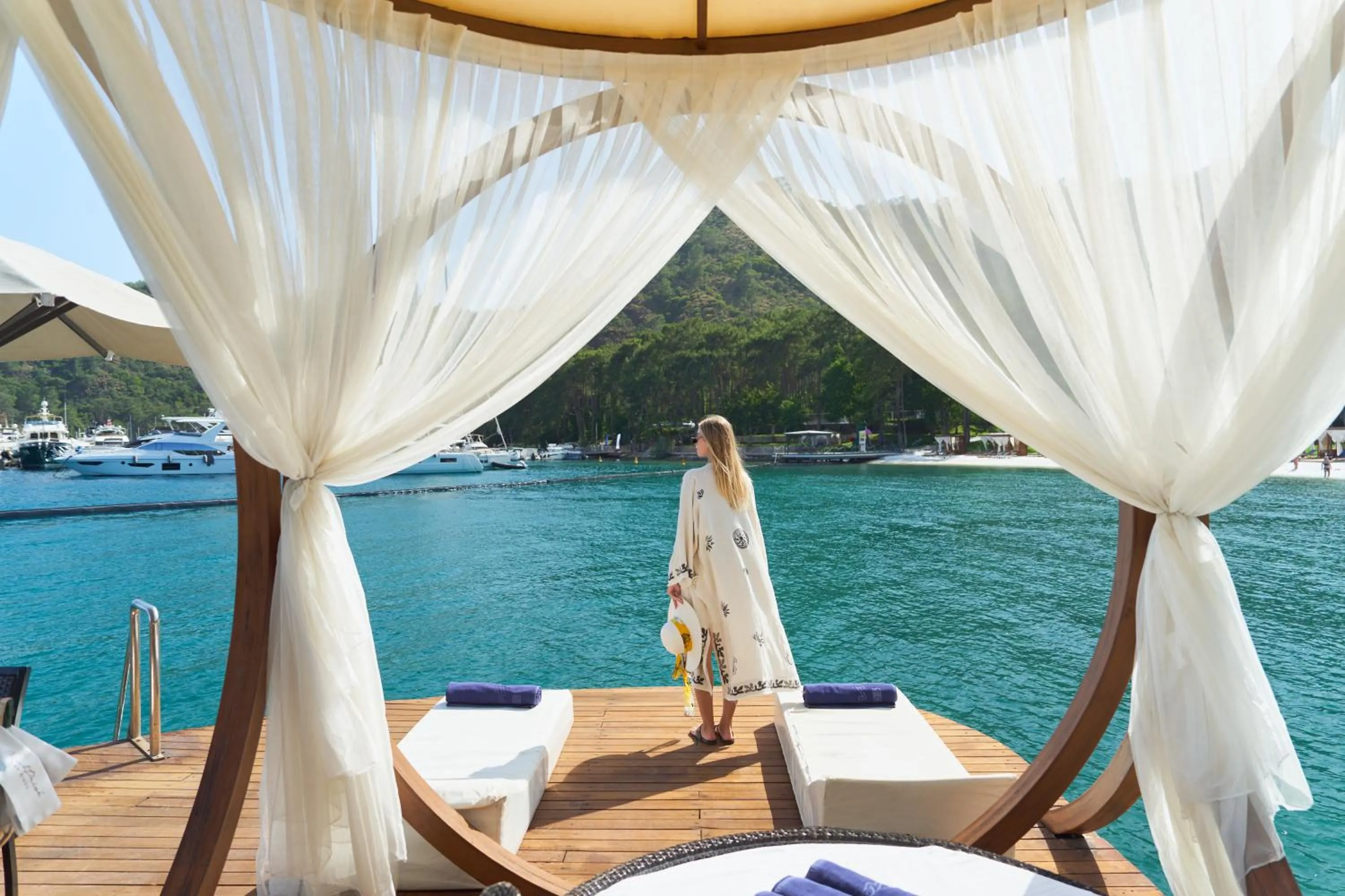 Beach in Club Prive by Rixos Gocek