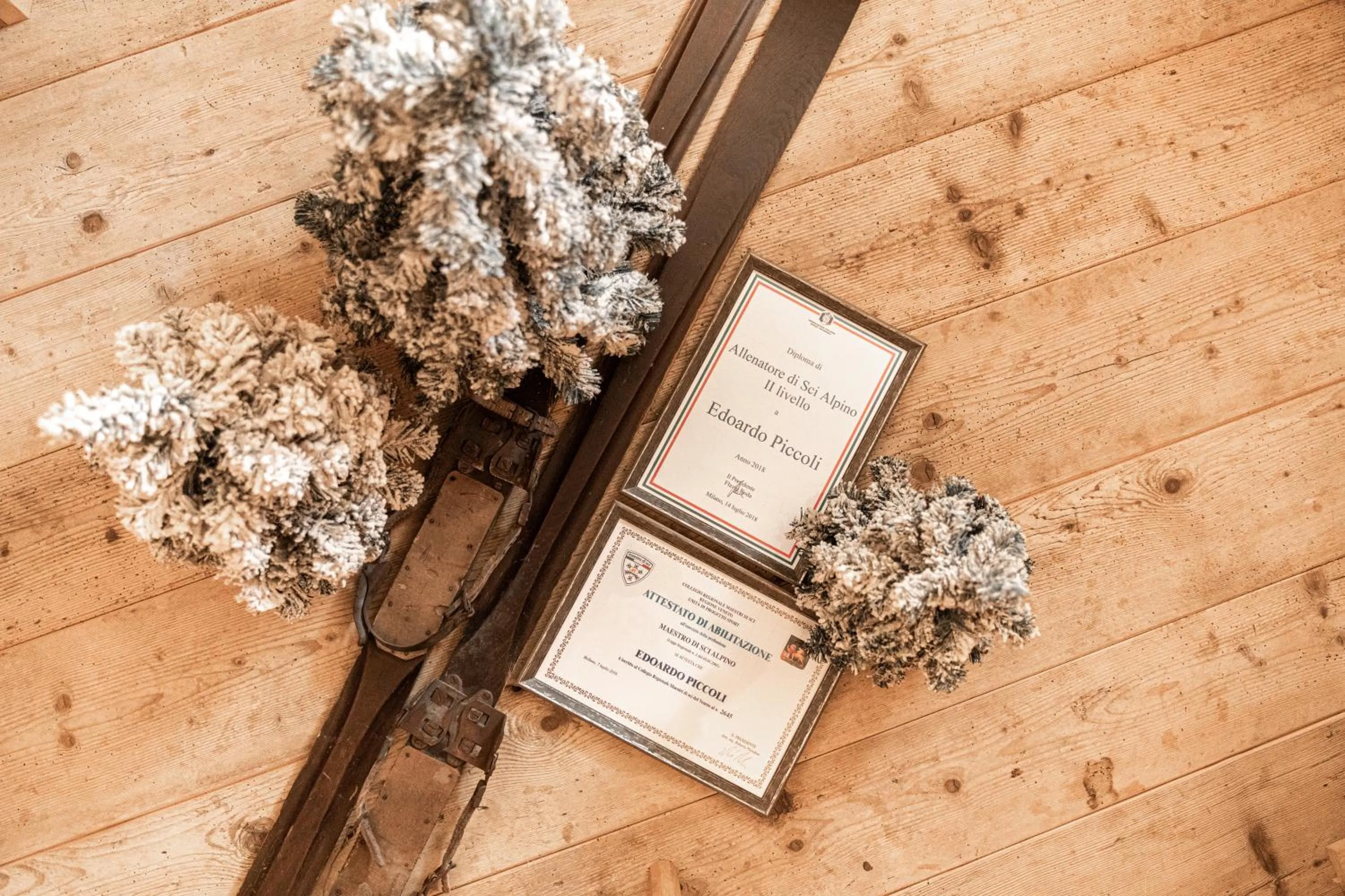 Decorative detail in Garni Maso San Michele