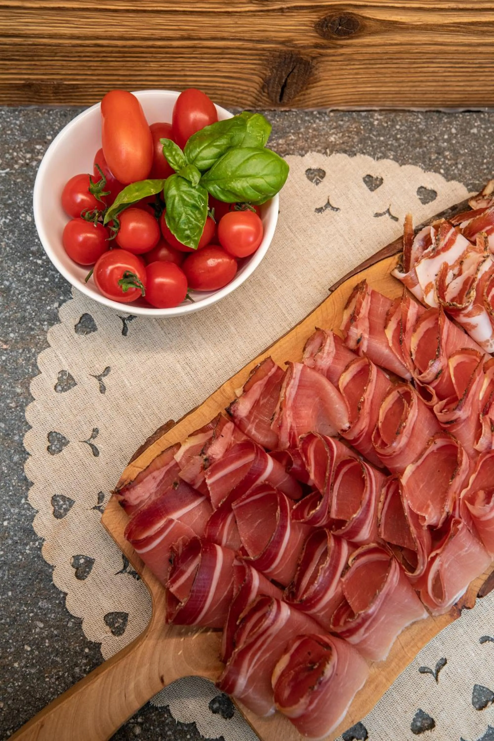 Food in Garni Maso San Michele