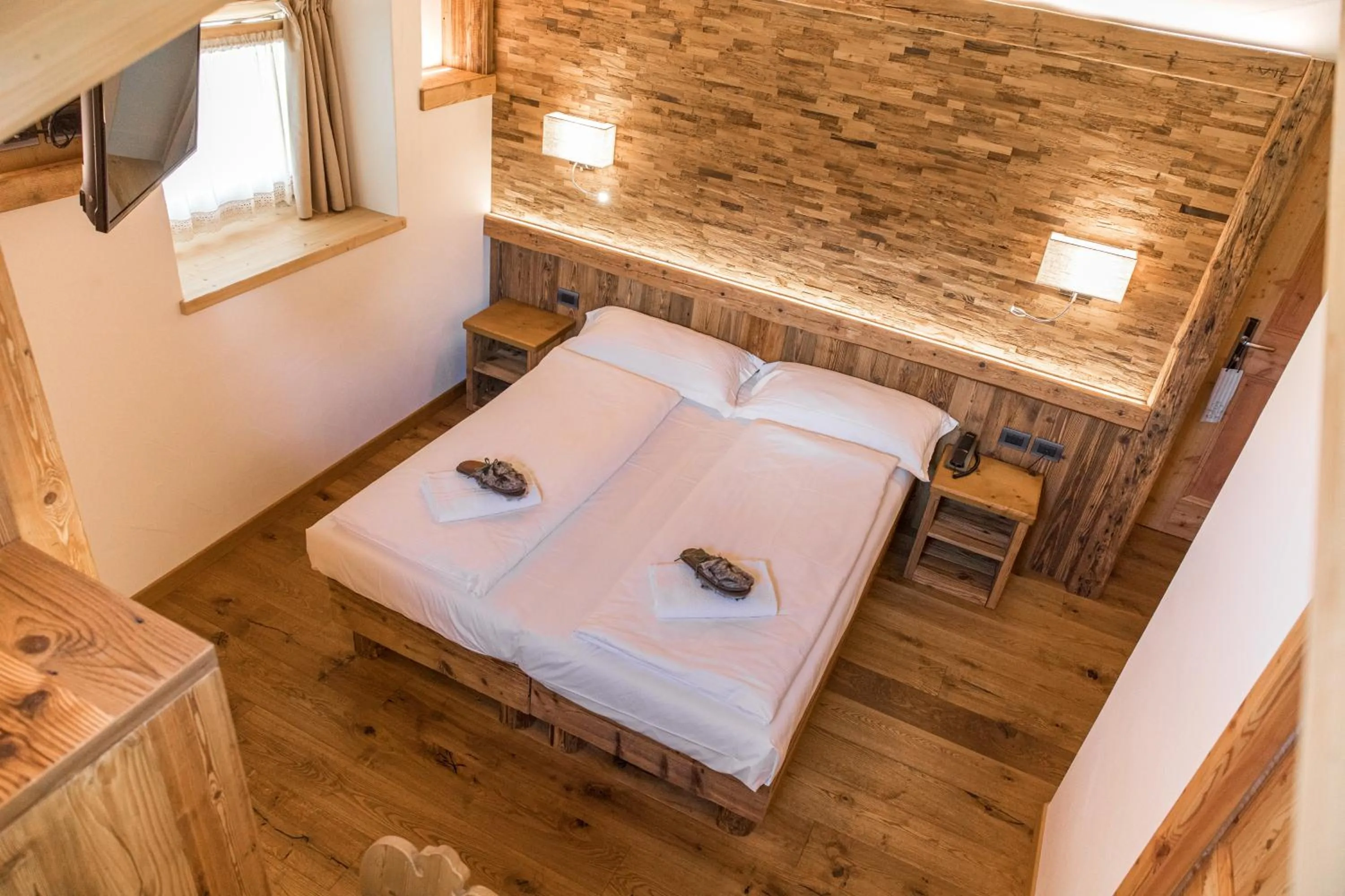 Bed in Garni Maso San Michele