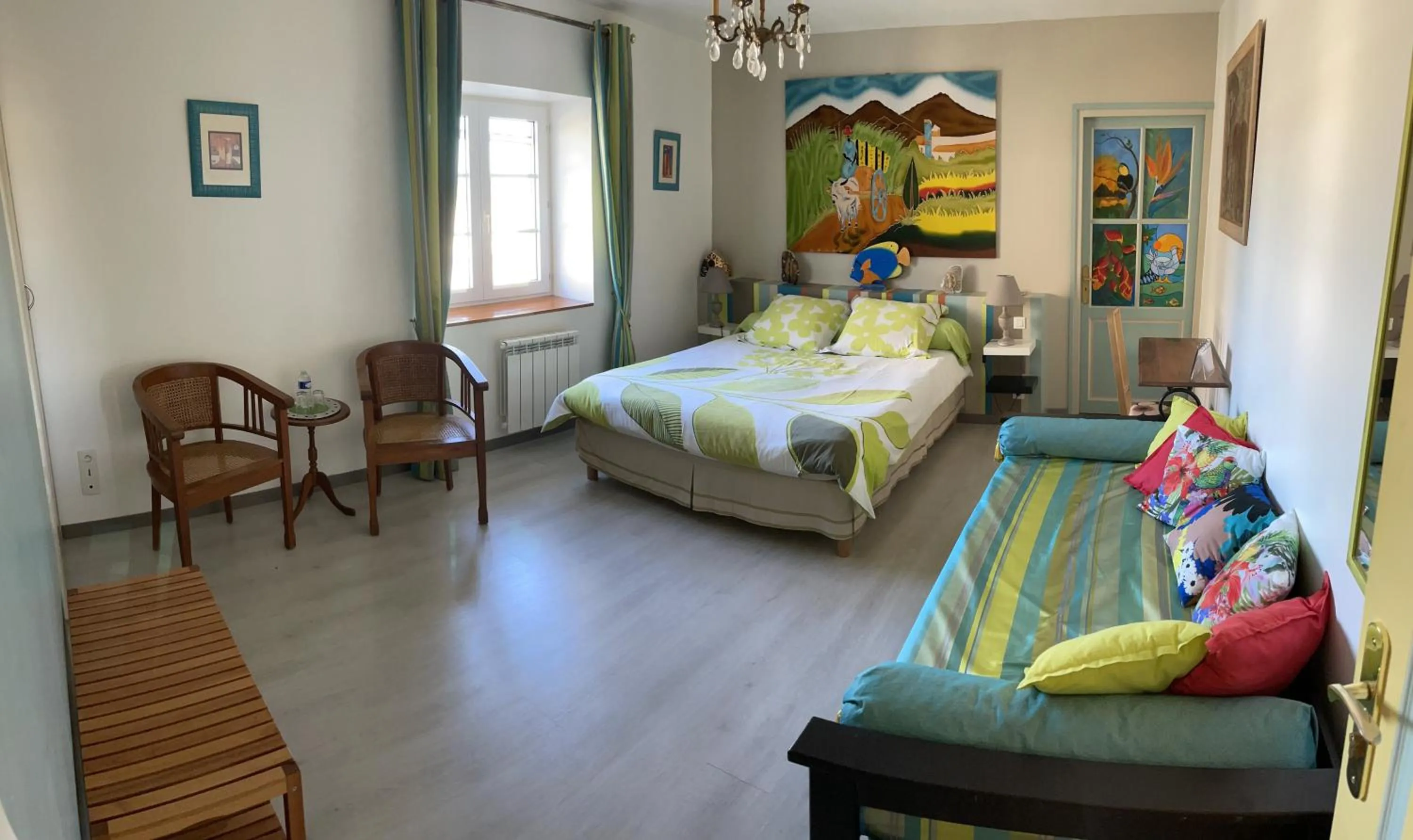 Bed in Le Logis d'ANTIGNY