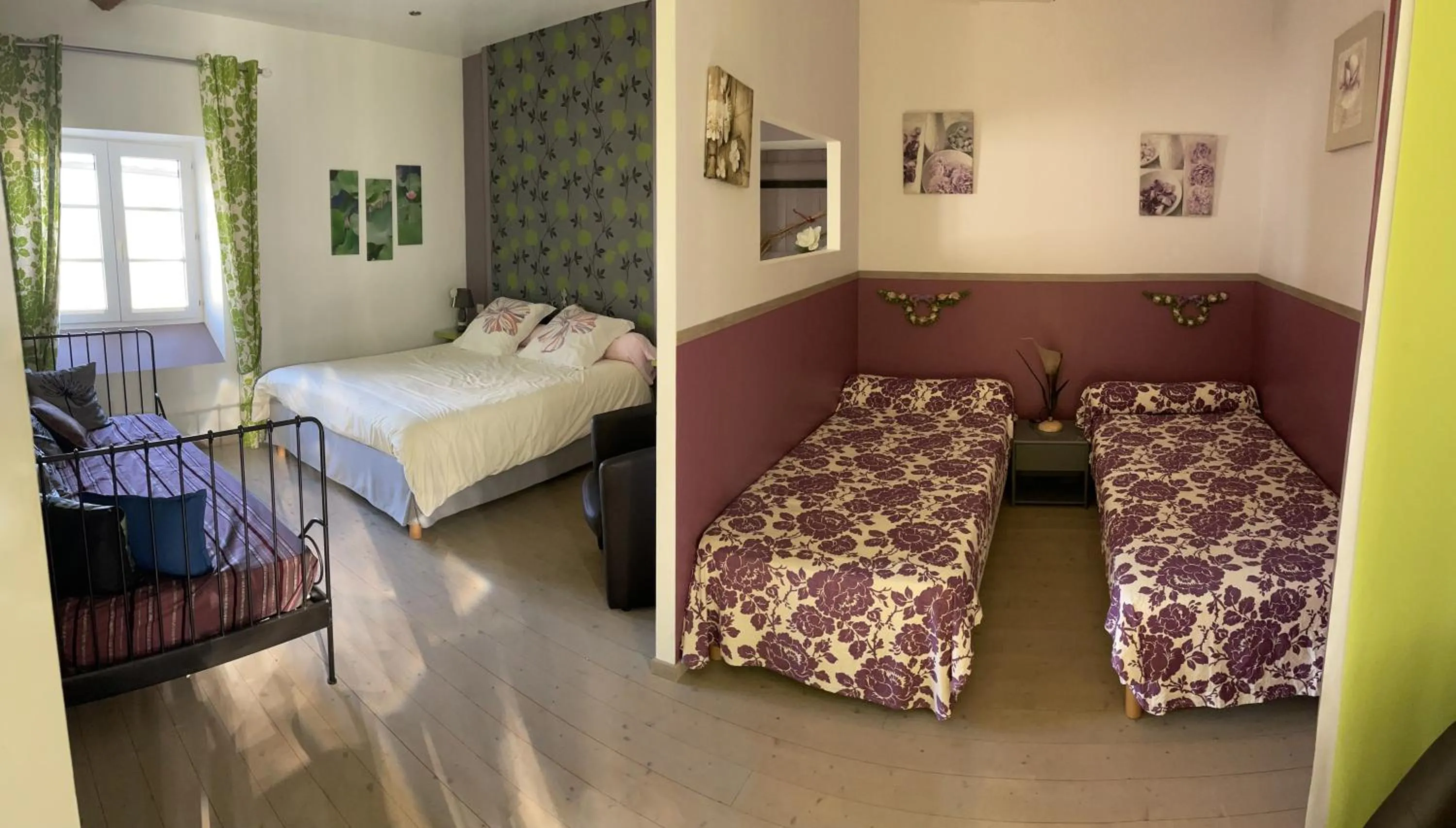 Bed in Le Logis d'ANTIGNY