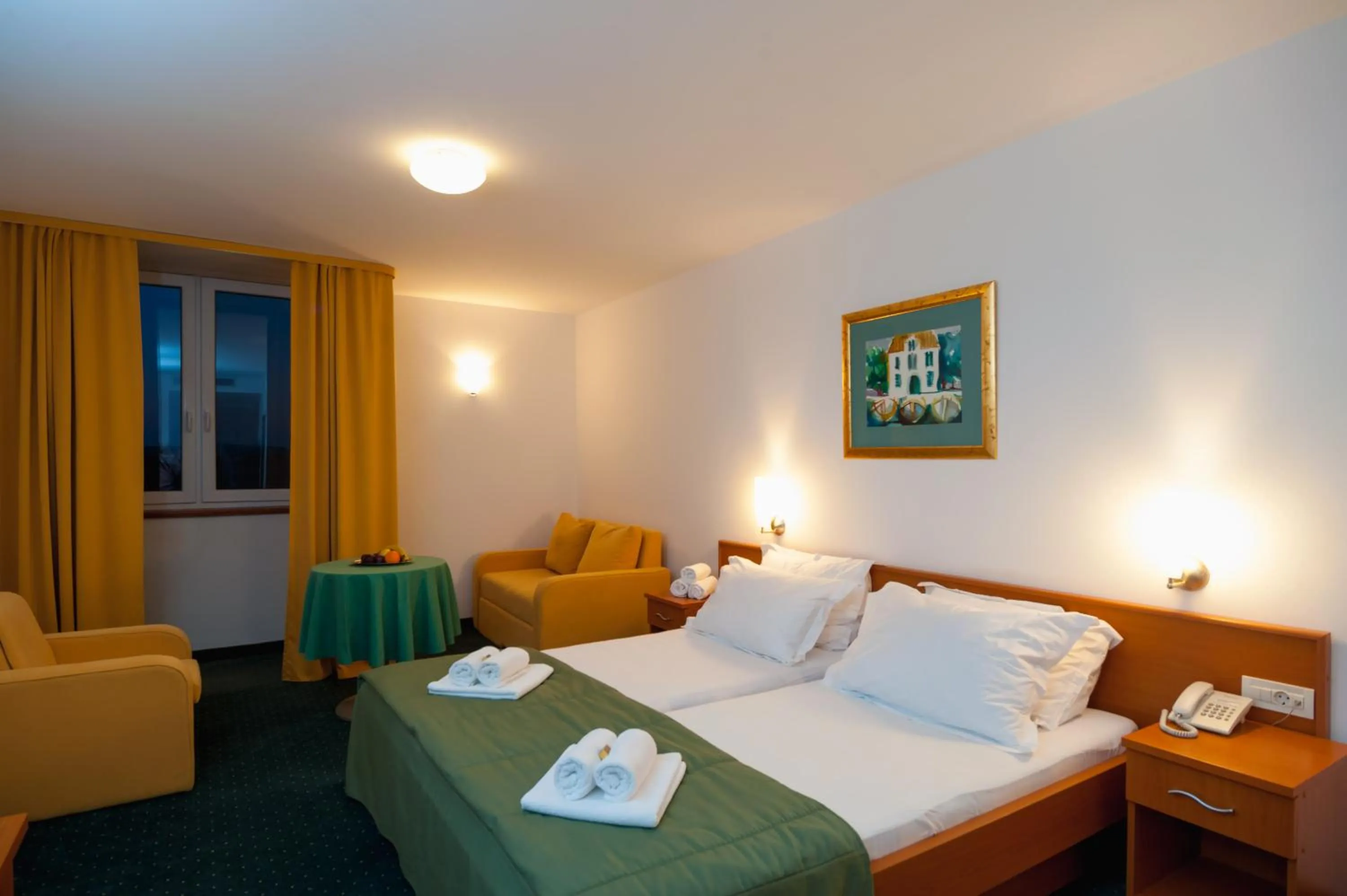 Bedroom, Bed in Hotel Rotondo