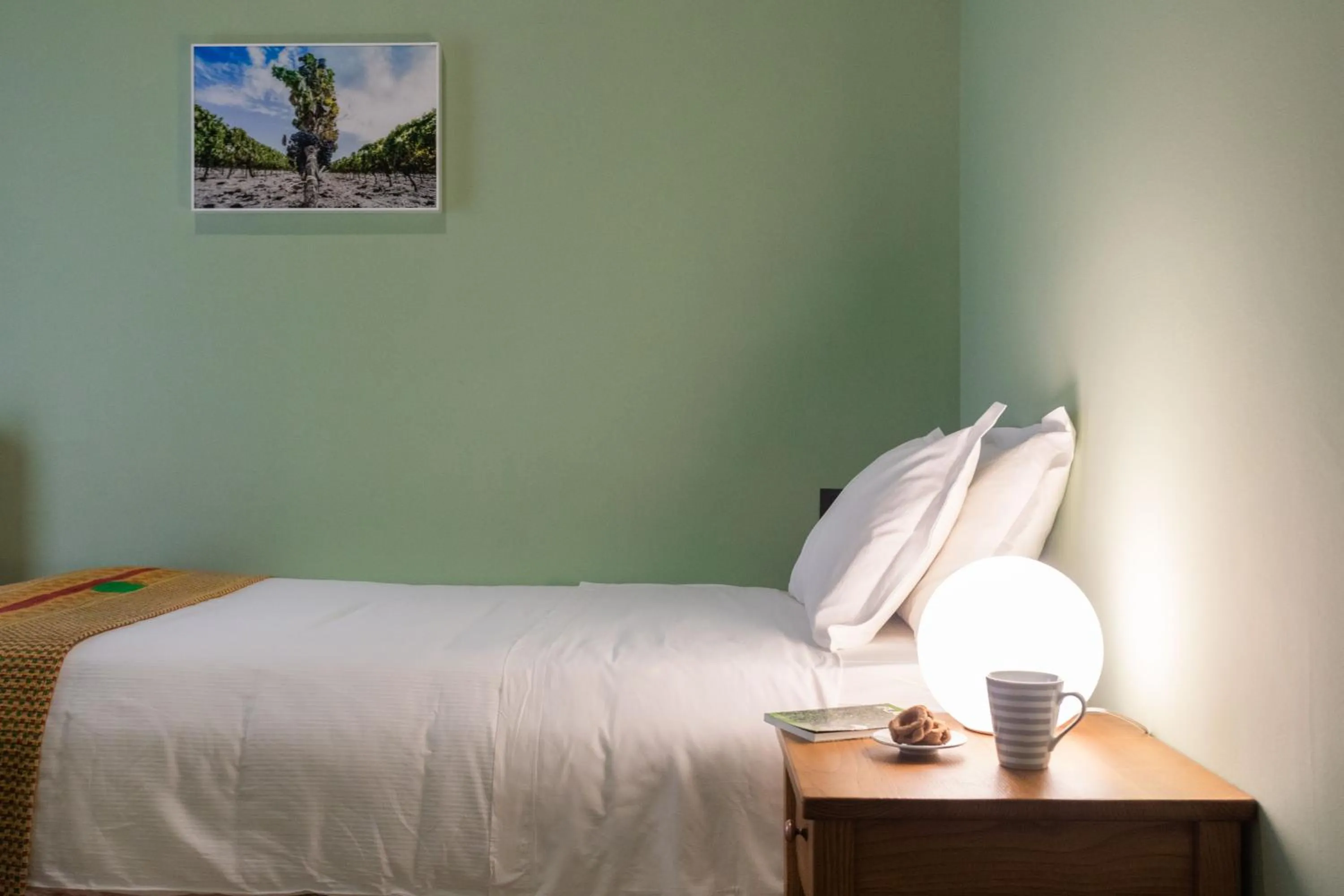 Bedroom, Bed in Palazzo Planeta