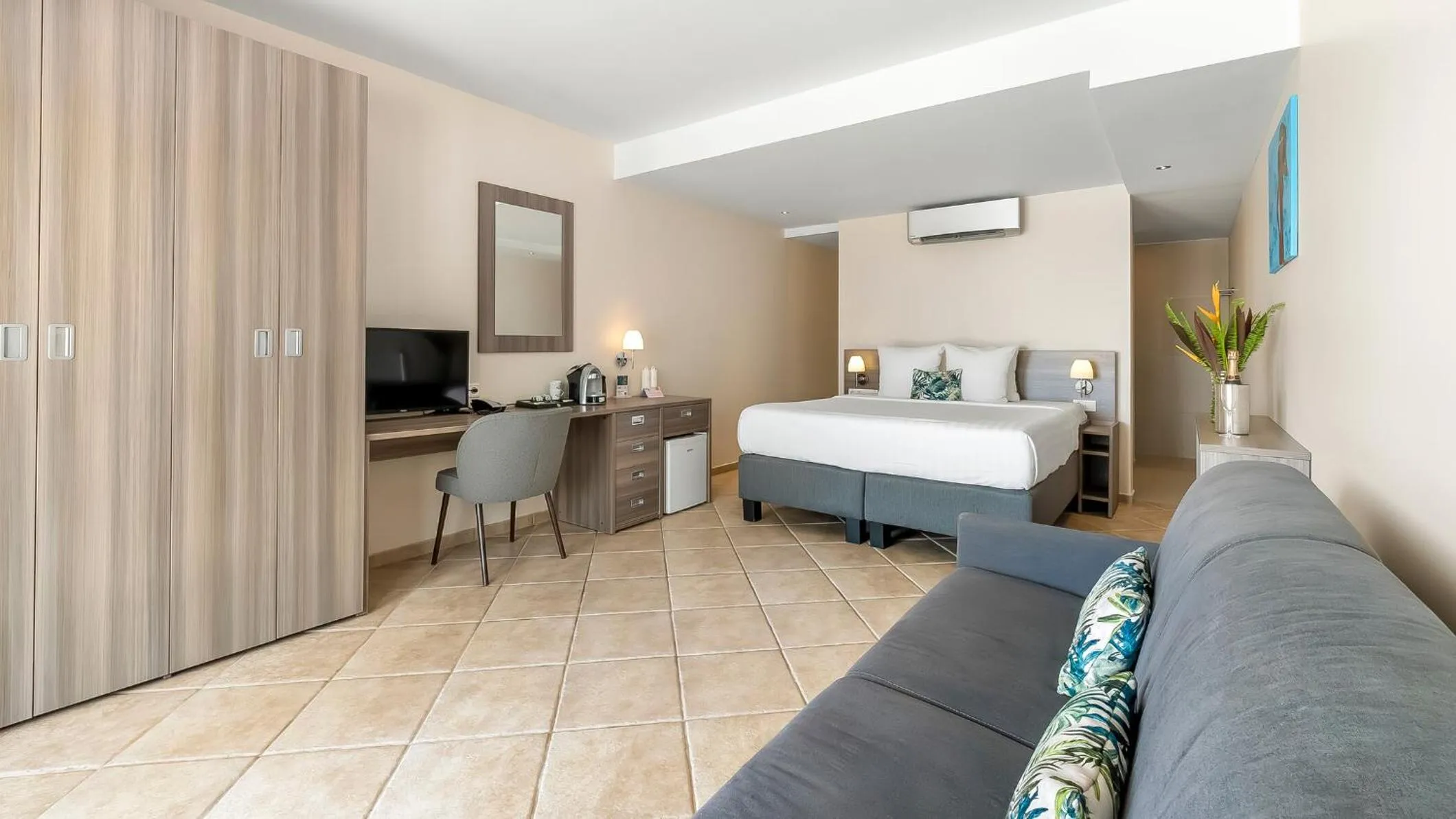 Photo of the whole room, Bed in LionsDive Beach Resort