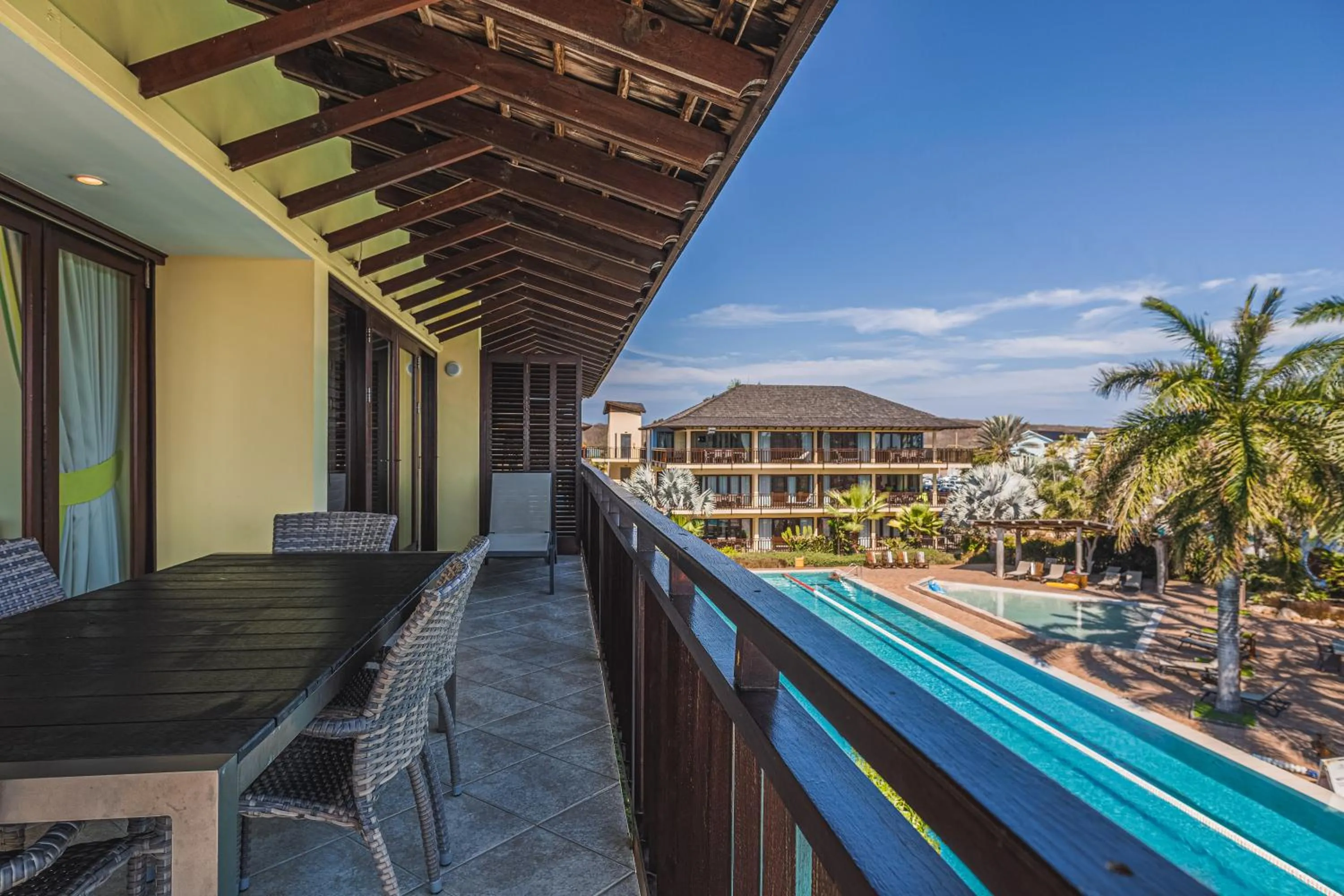 Balcony/Terrace in LionsDive Beach Resort