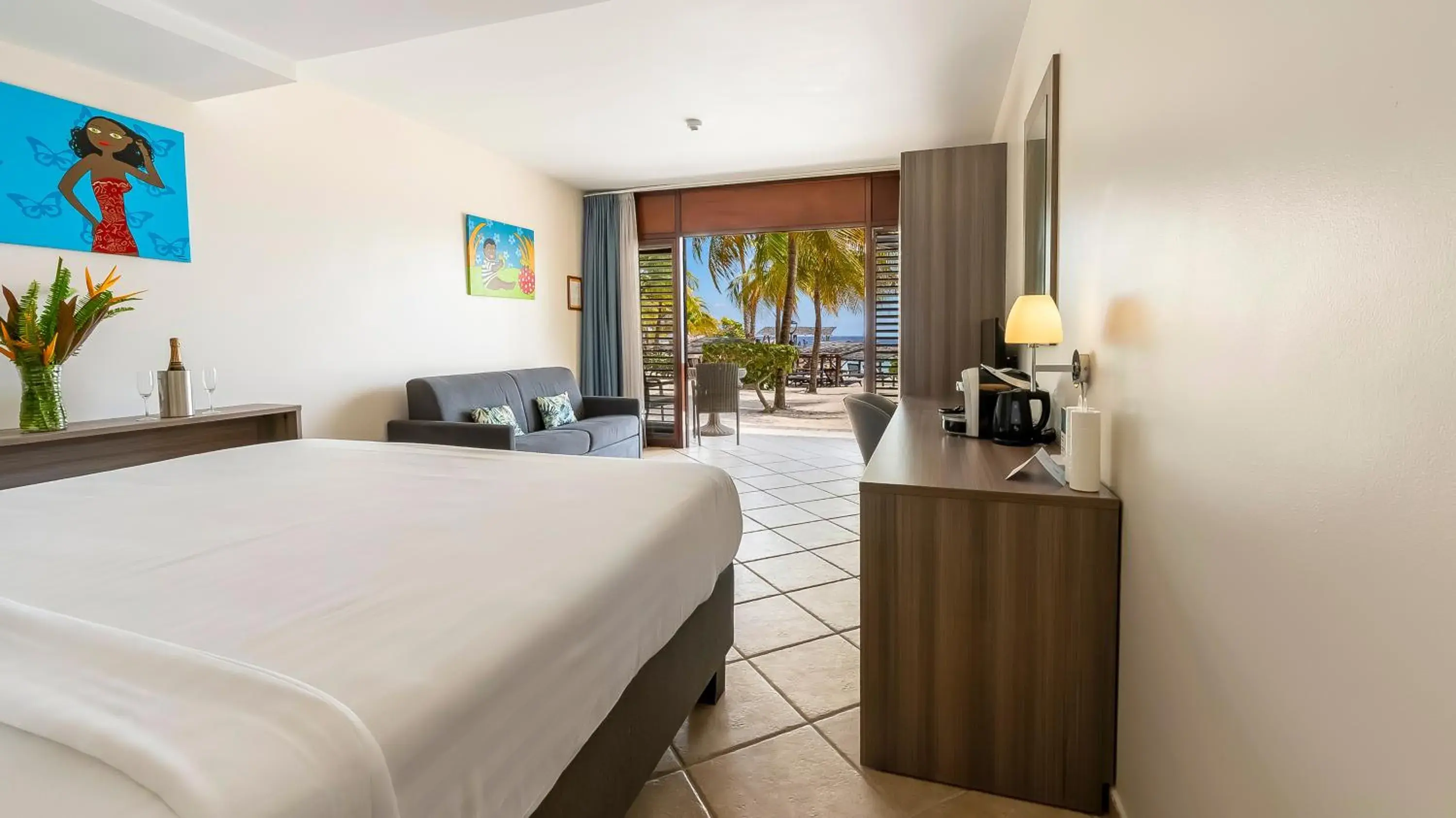 Beachfront Cabana in LionsDive Beach Resort Beachfront Cabana in LionsDive Beach Resort