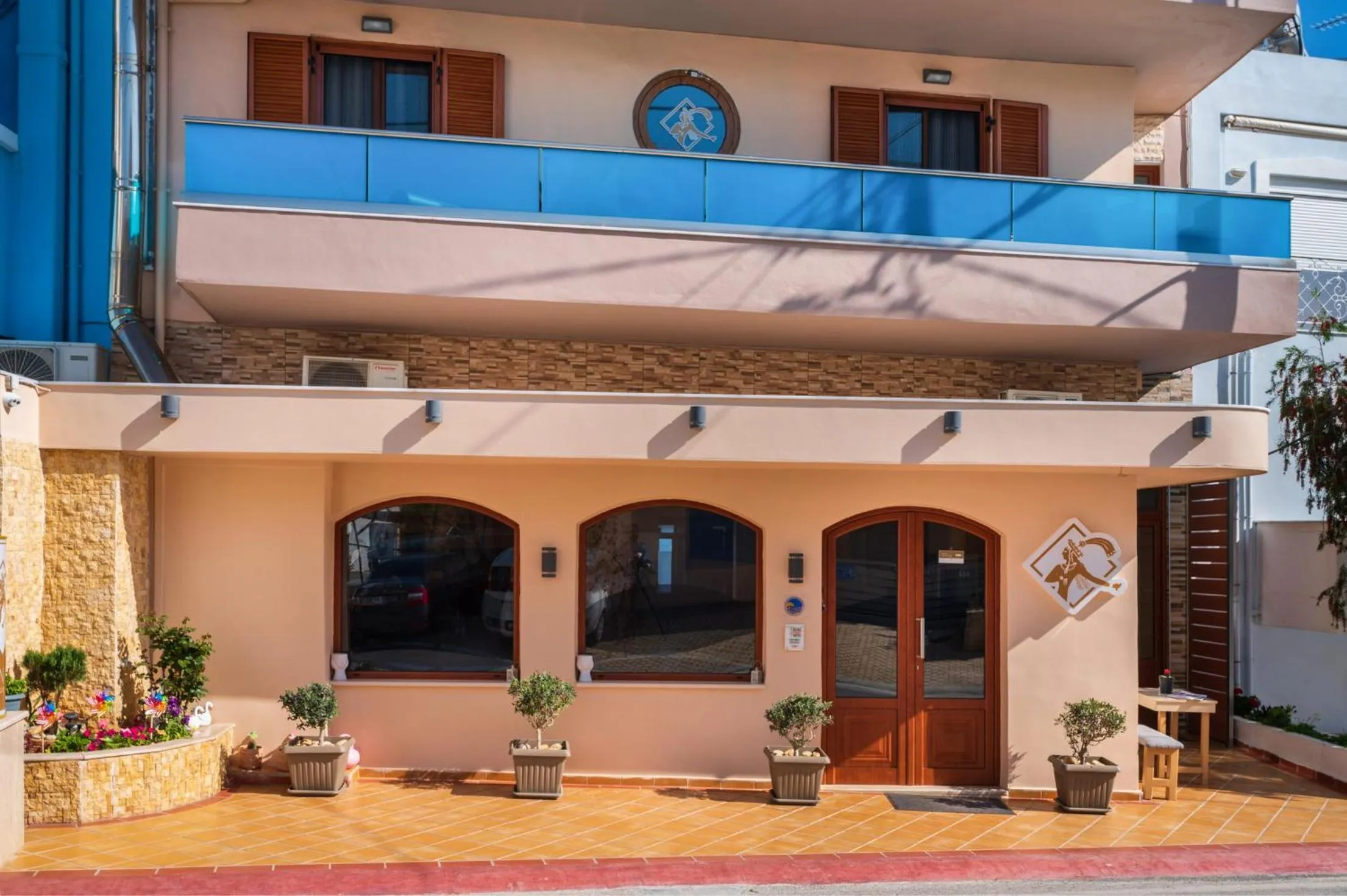 Property building in Minos Boutique Hotel