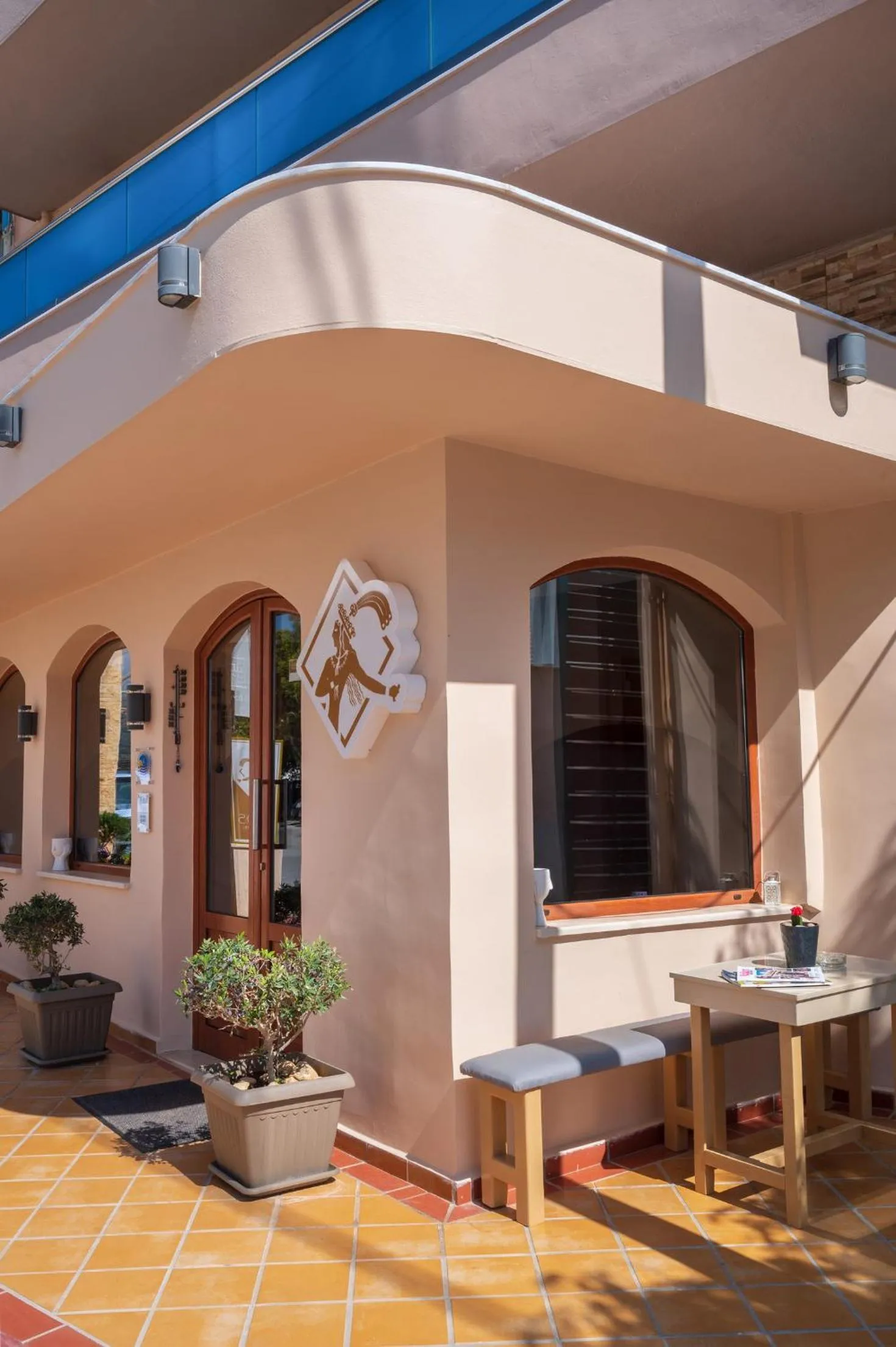 Property building in Minos Boutique Hotel