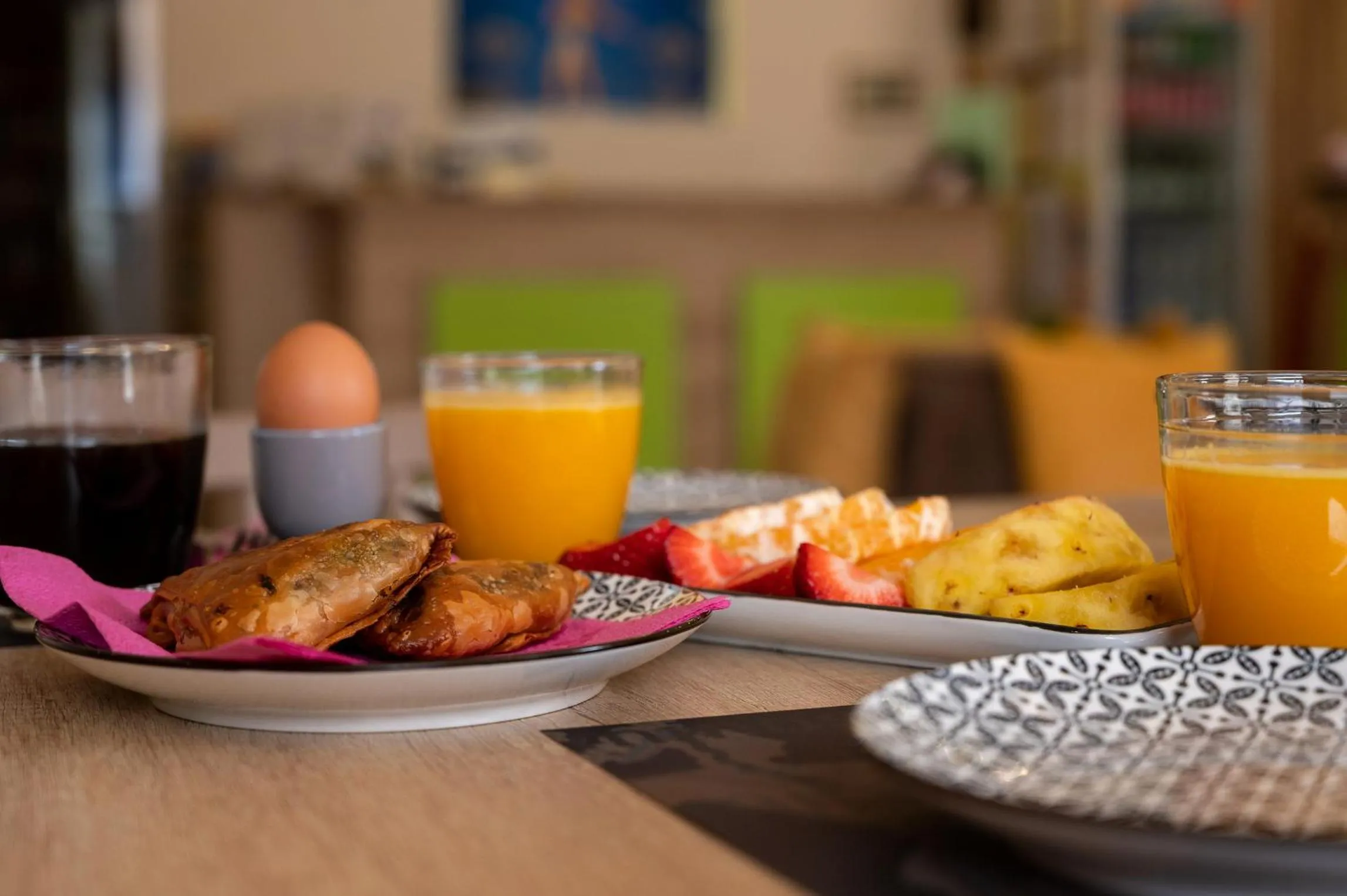 Breakfast in Minos Boutique Hotel