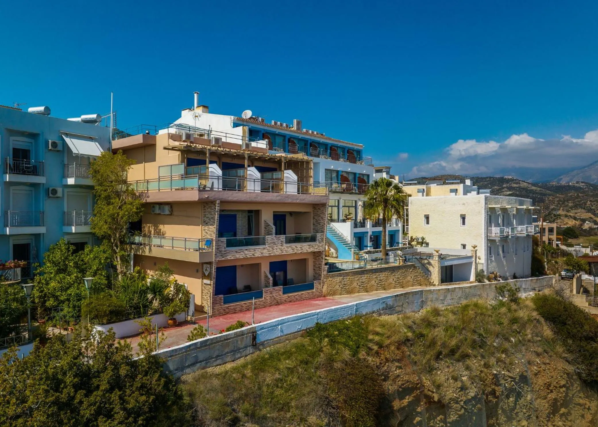 Property building in Minos Boutique Hotel