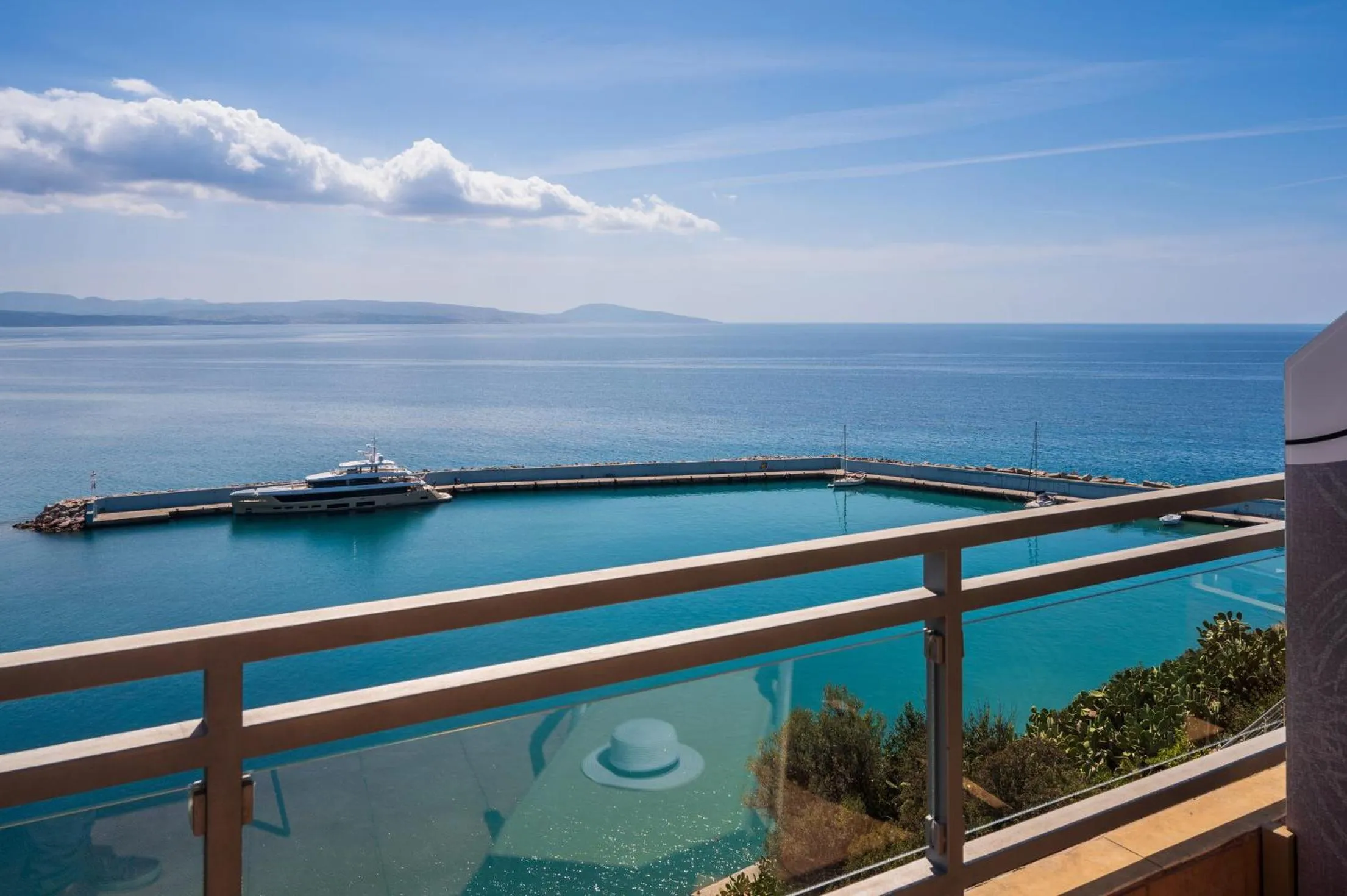 Balcony/Terrace in Minos Boutique Hotel